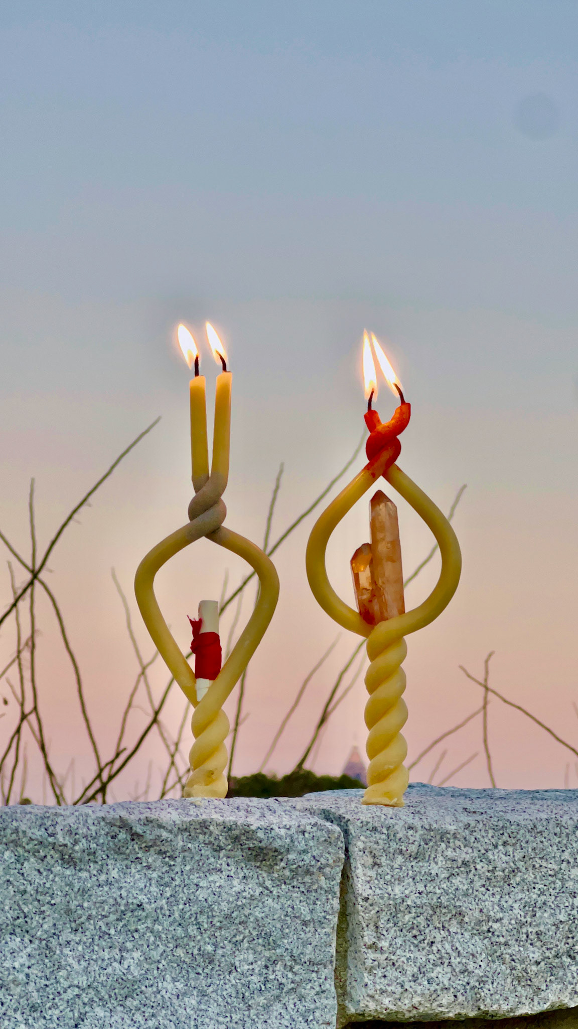 Dressed with Silver Dust and Red Sandalwood.