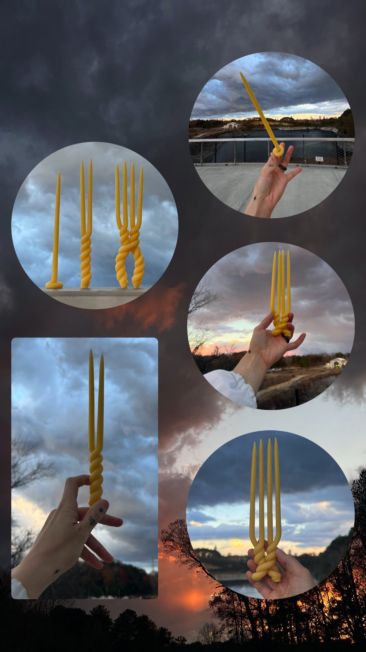 Photo Collage of Freeform Collection