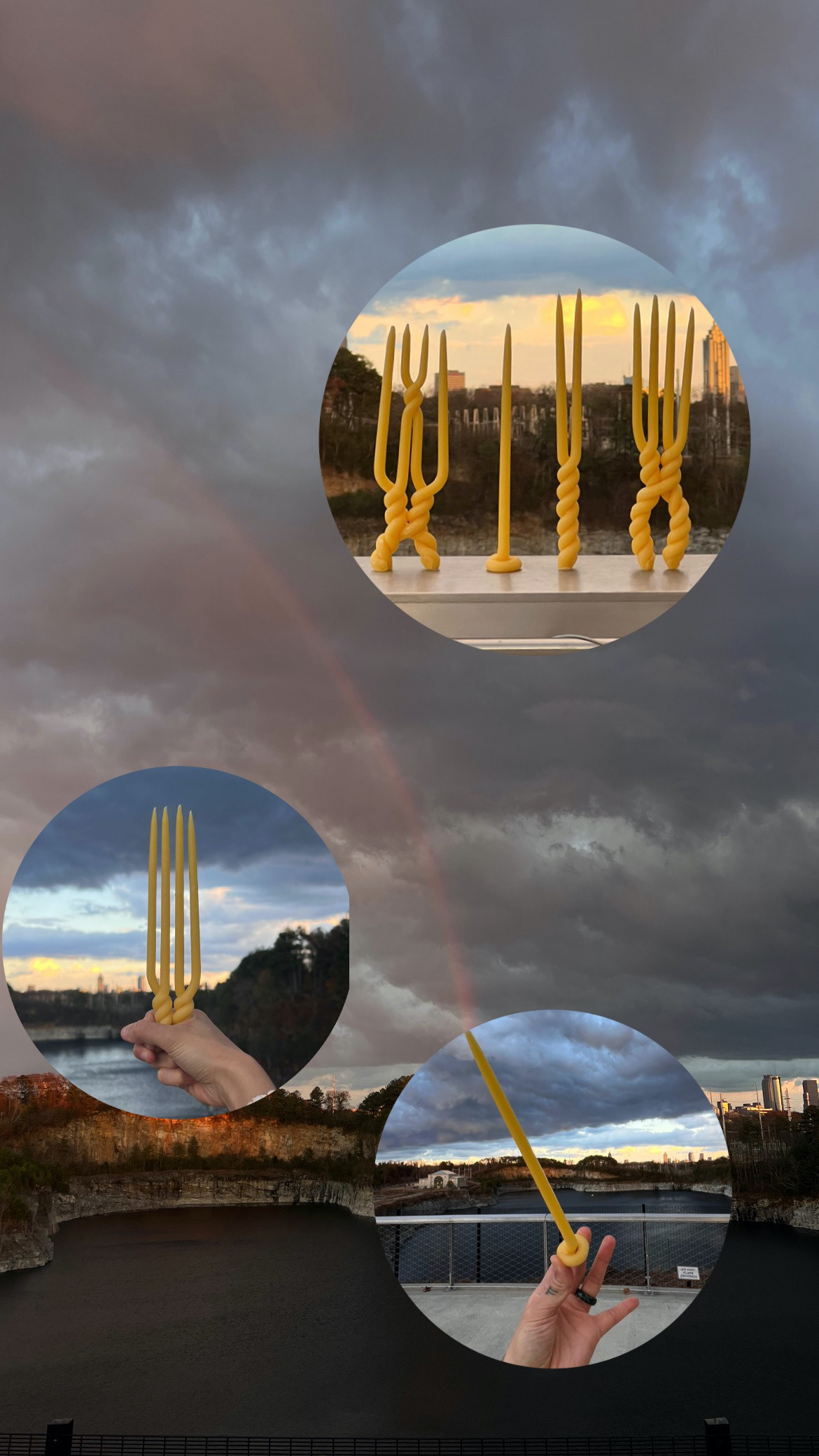 Photo Collage of Freeform Collection