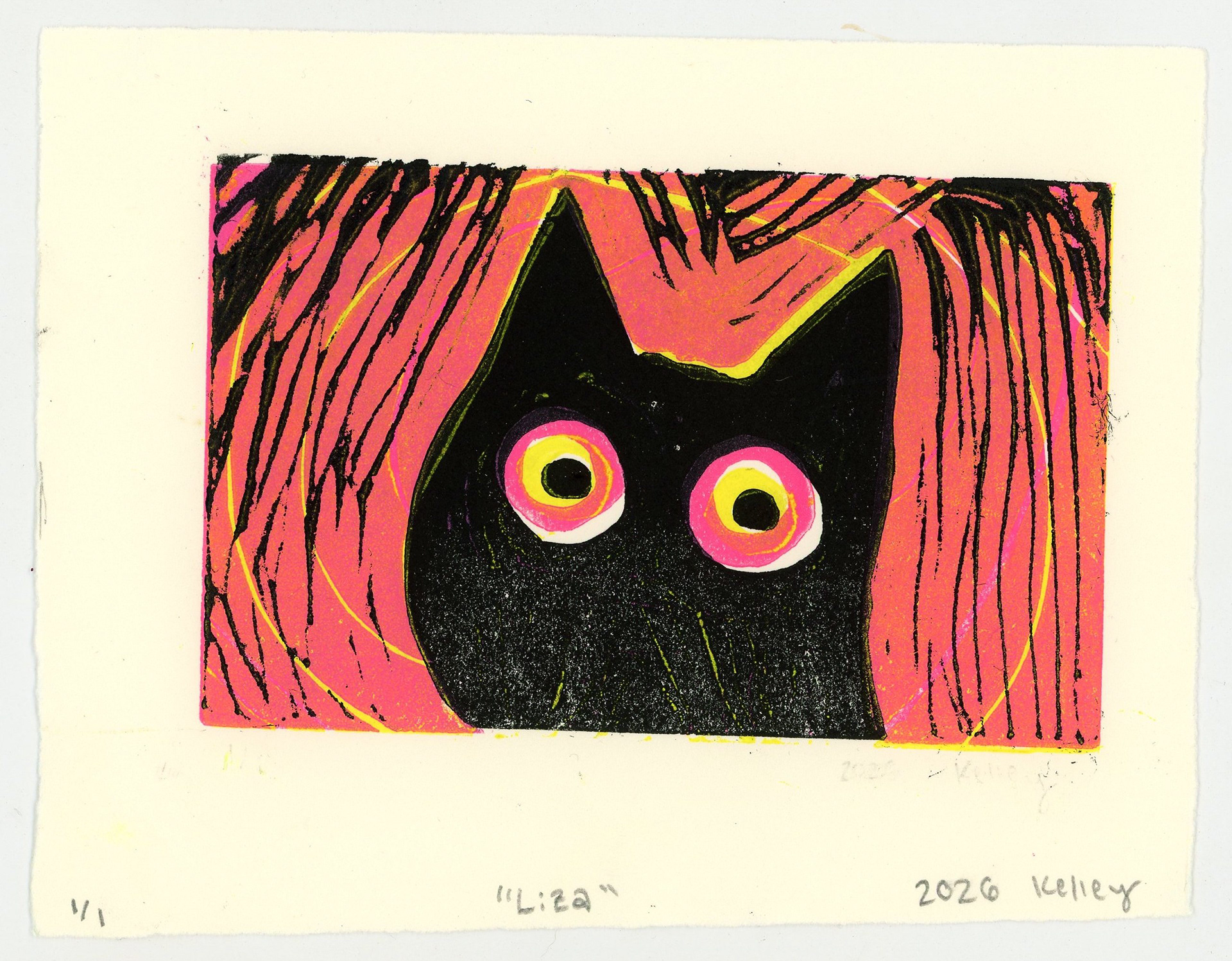 3 block relief print