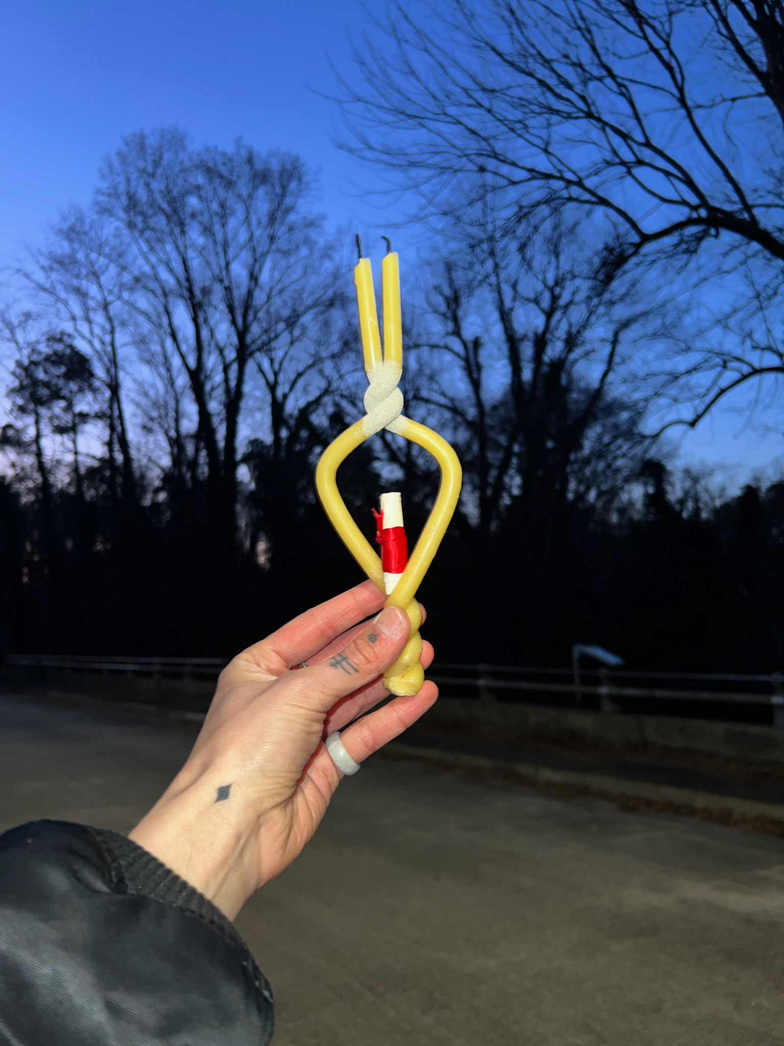 Freeform with Sterling Silver Flake