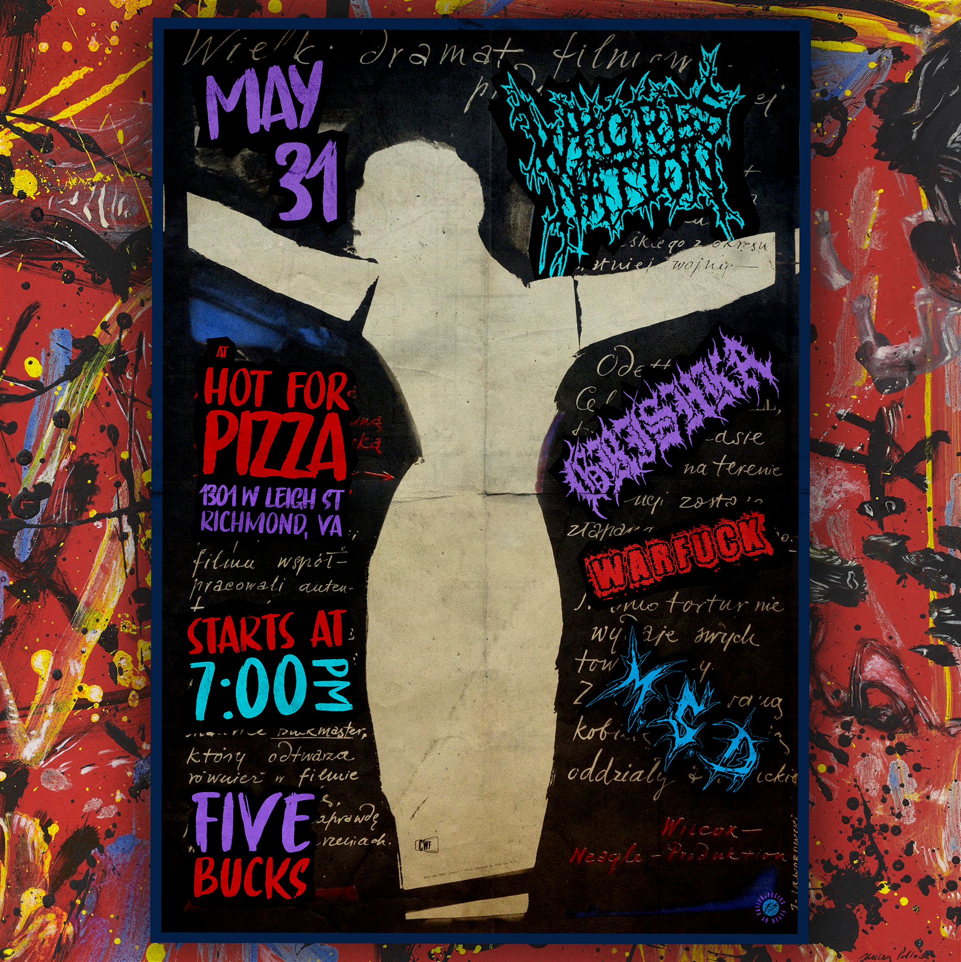 May 31: Whoresnation @  Richmond