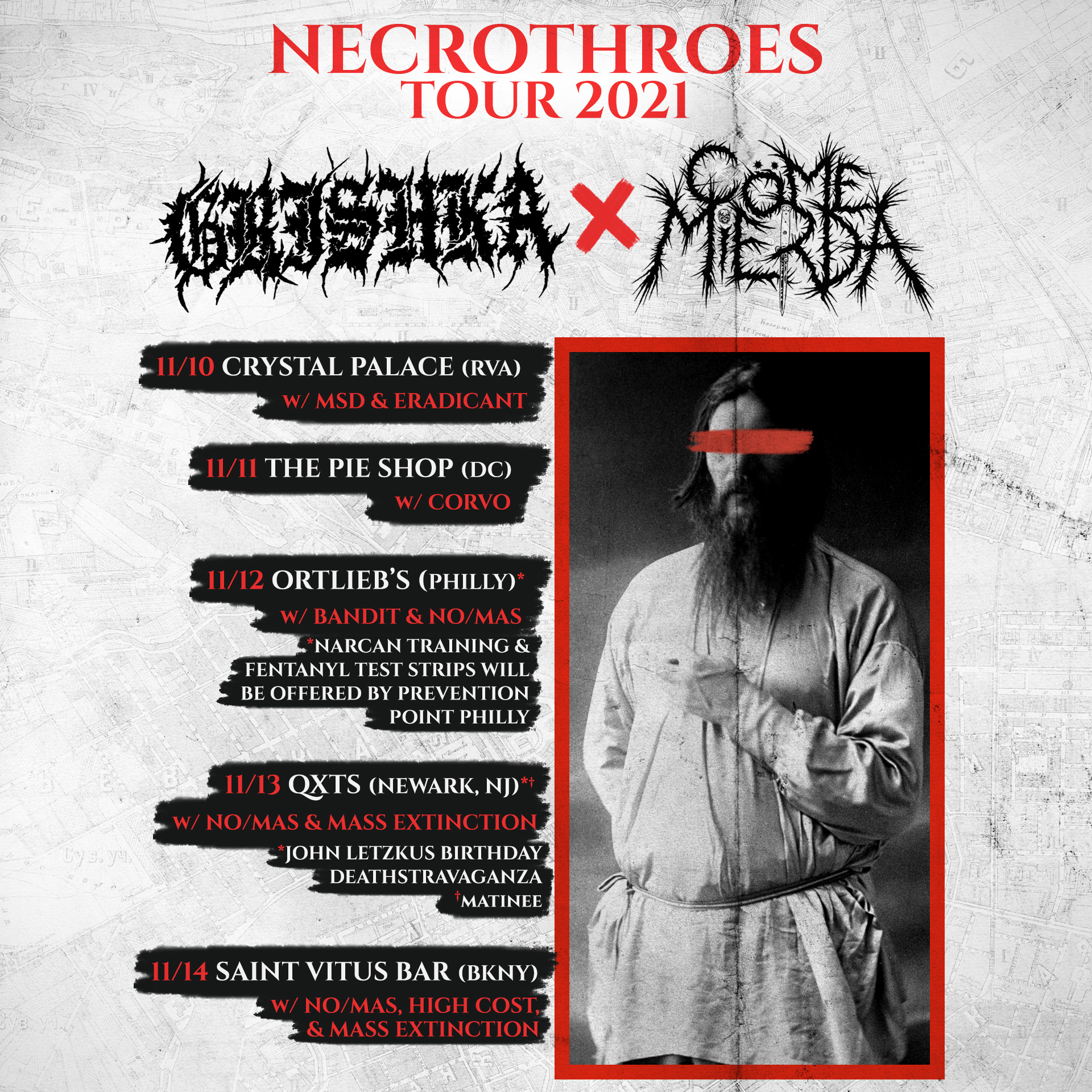 Necrothroes Tour 2021