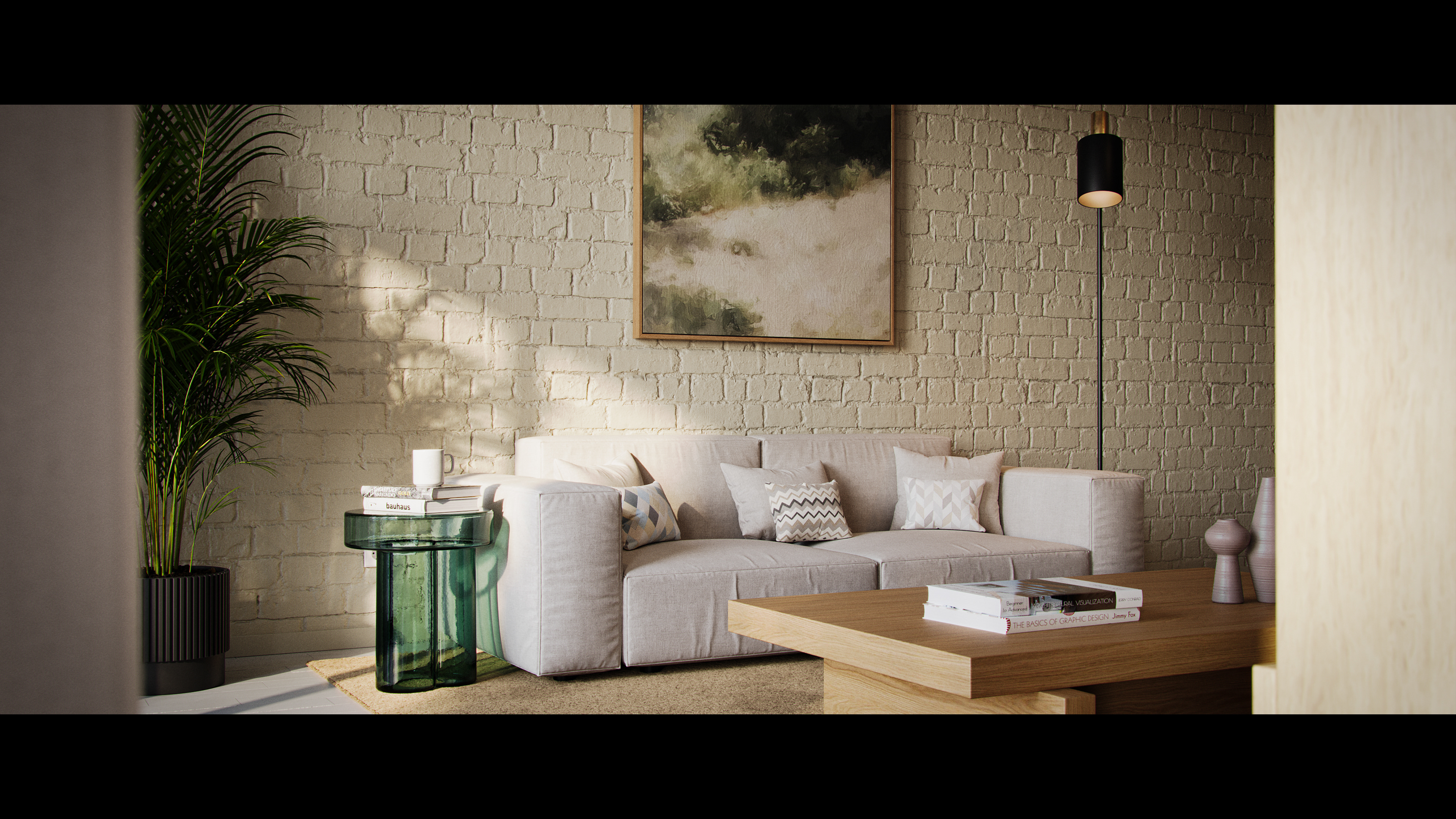 Miami Apartment: Living Room