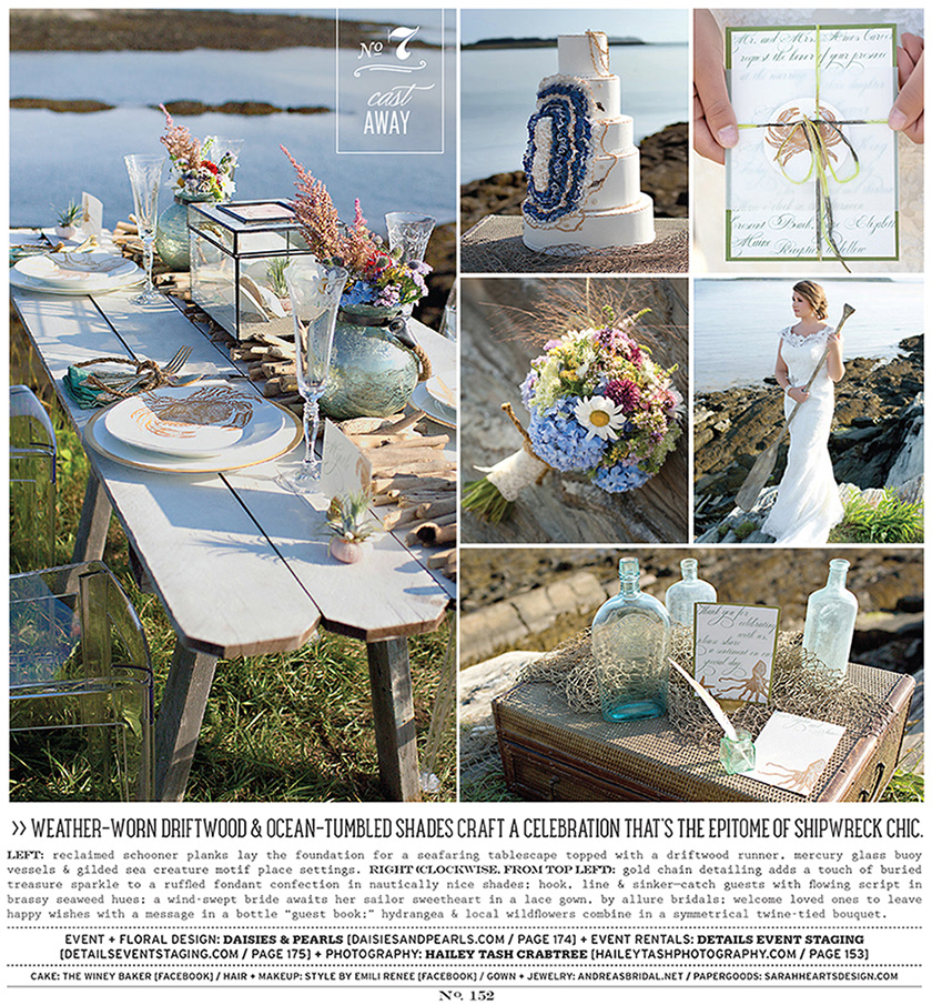 WellWed feature with the wedding stationery I designed.
