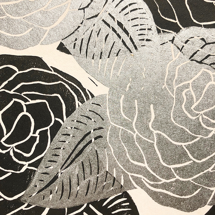 Detail of overprint.