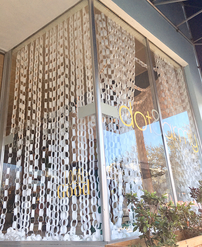 Window display design.