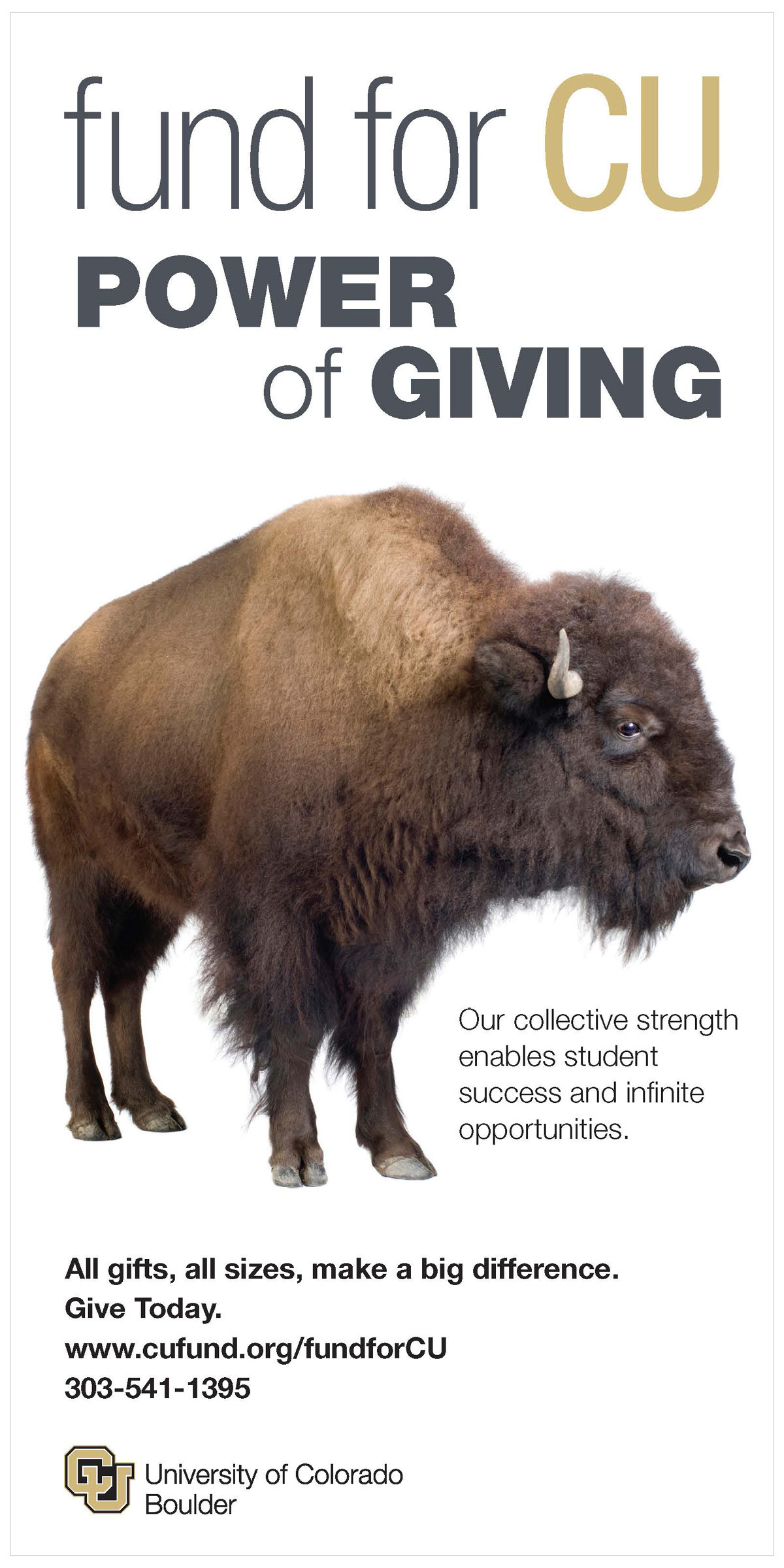 Ad example that ran in alumni magazine.