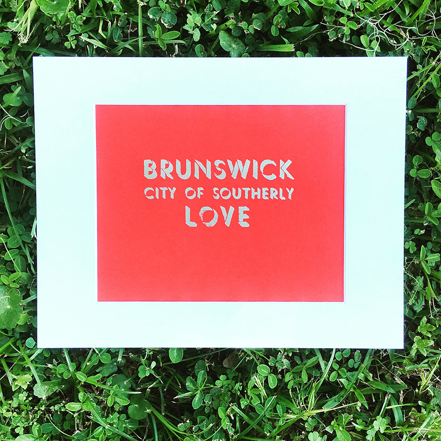 Brunswick print.