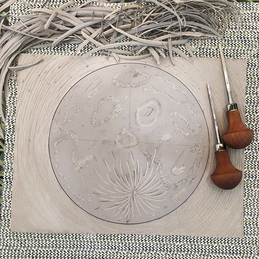 Moon work in progress.