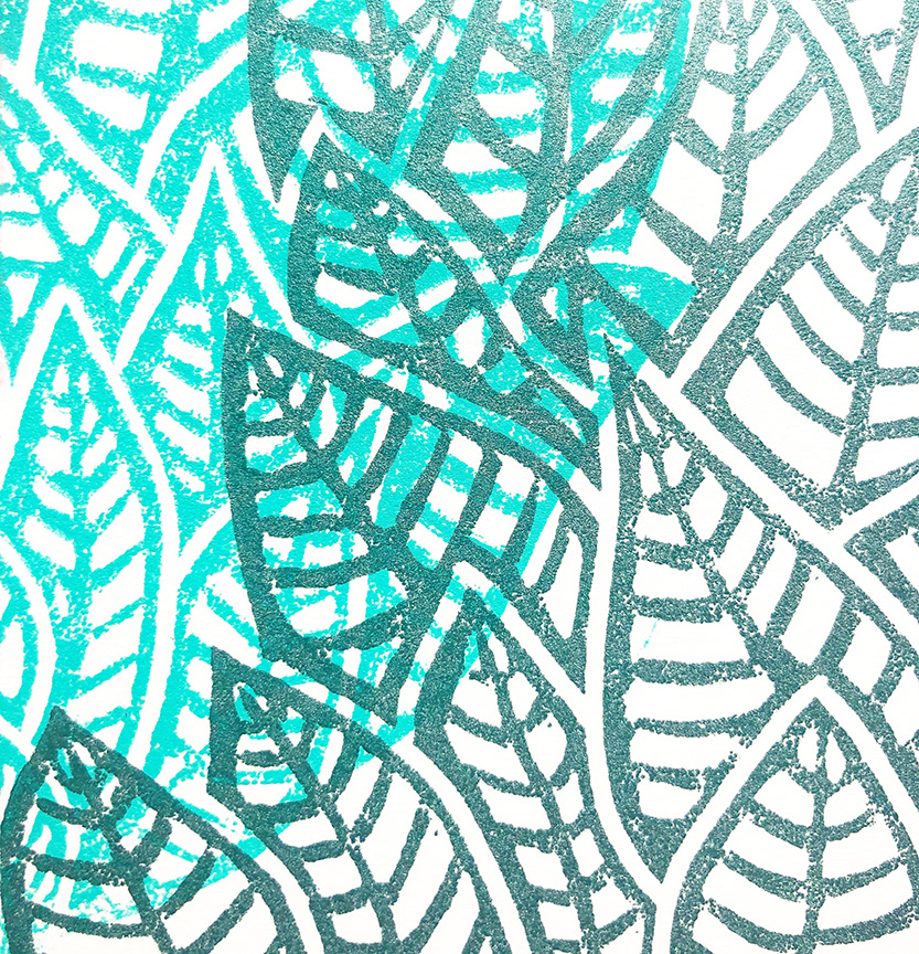 Example of overprint experiment.