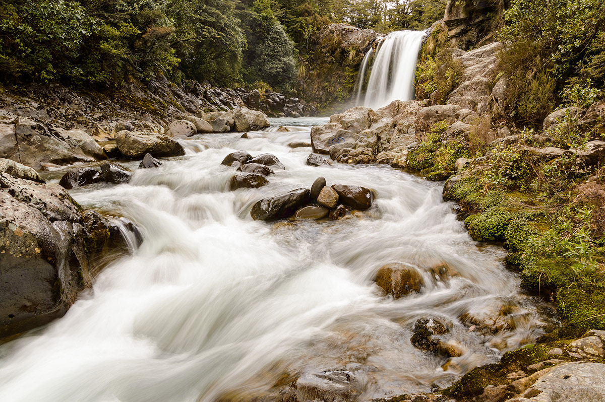 Tawhai Falls (Gollums Pool) in Tongariro National Park