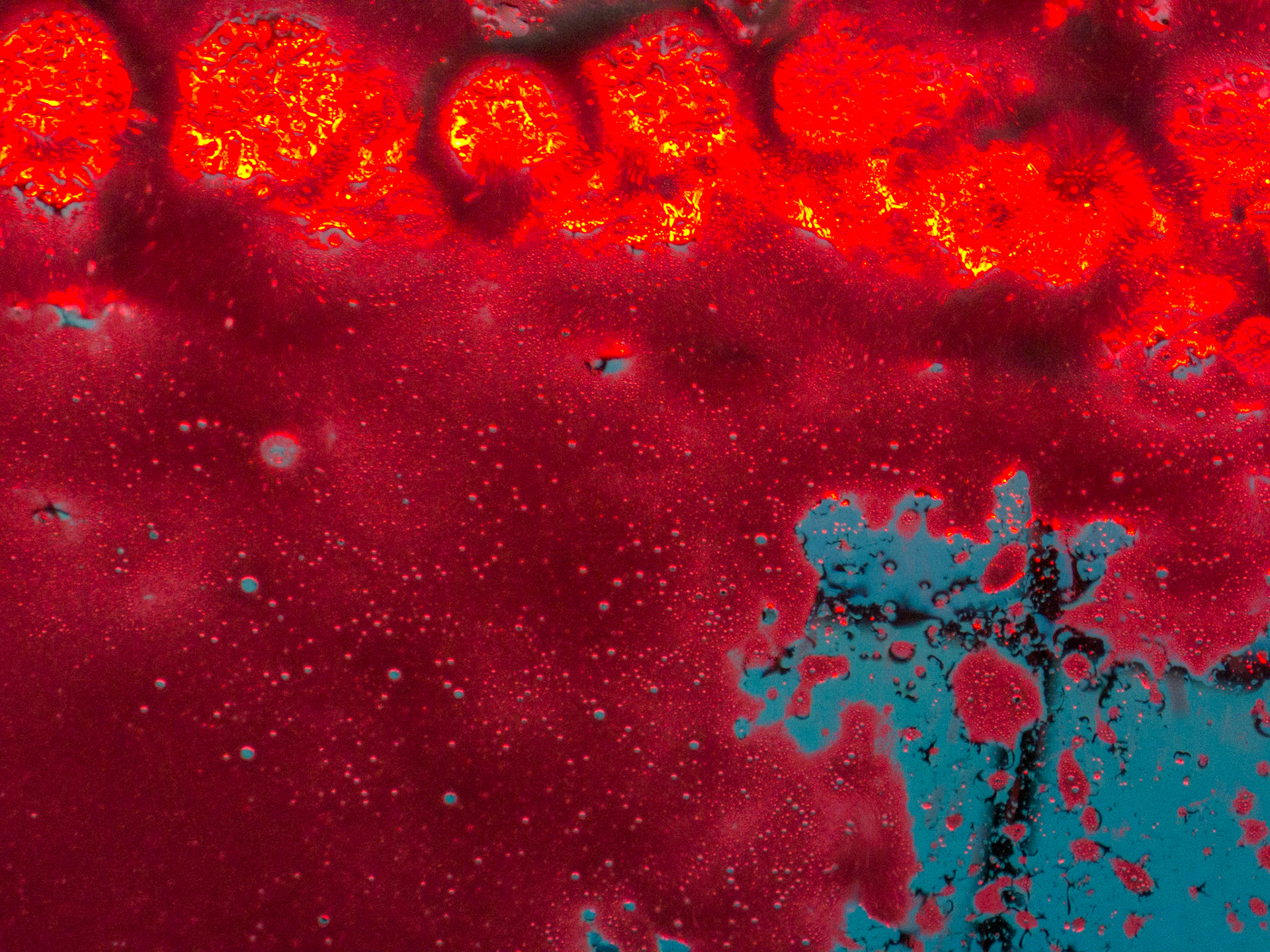 Lake of Fire in a Millimeter of Suds