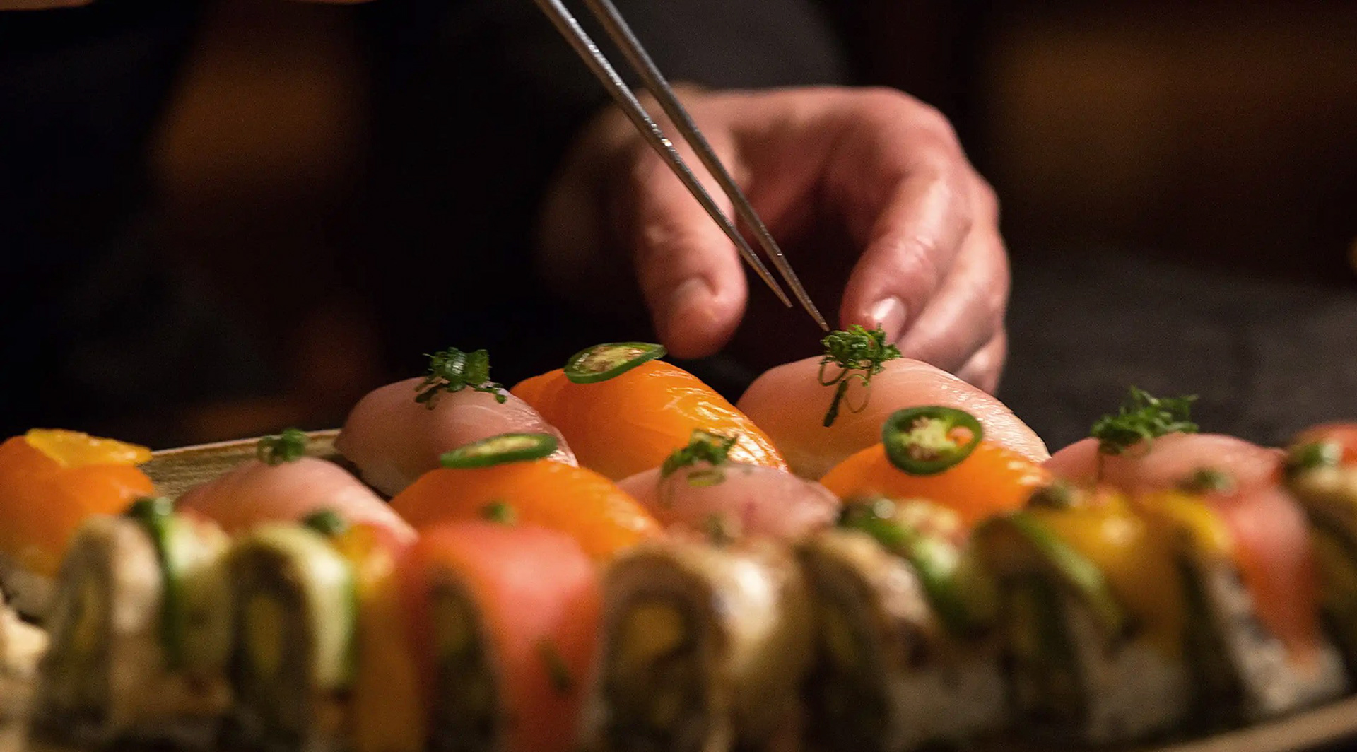 A fusion of Asian excellence and Western refinement, where every roll is a masterclass in precision.