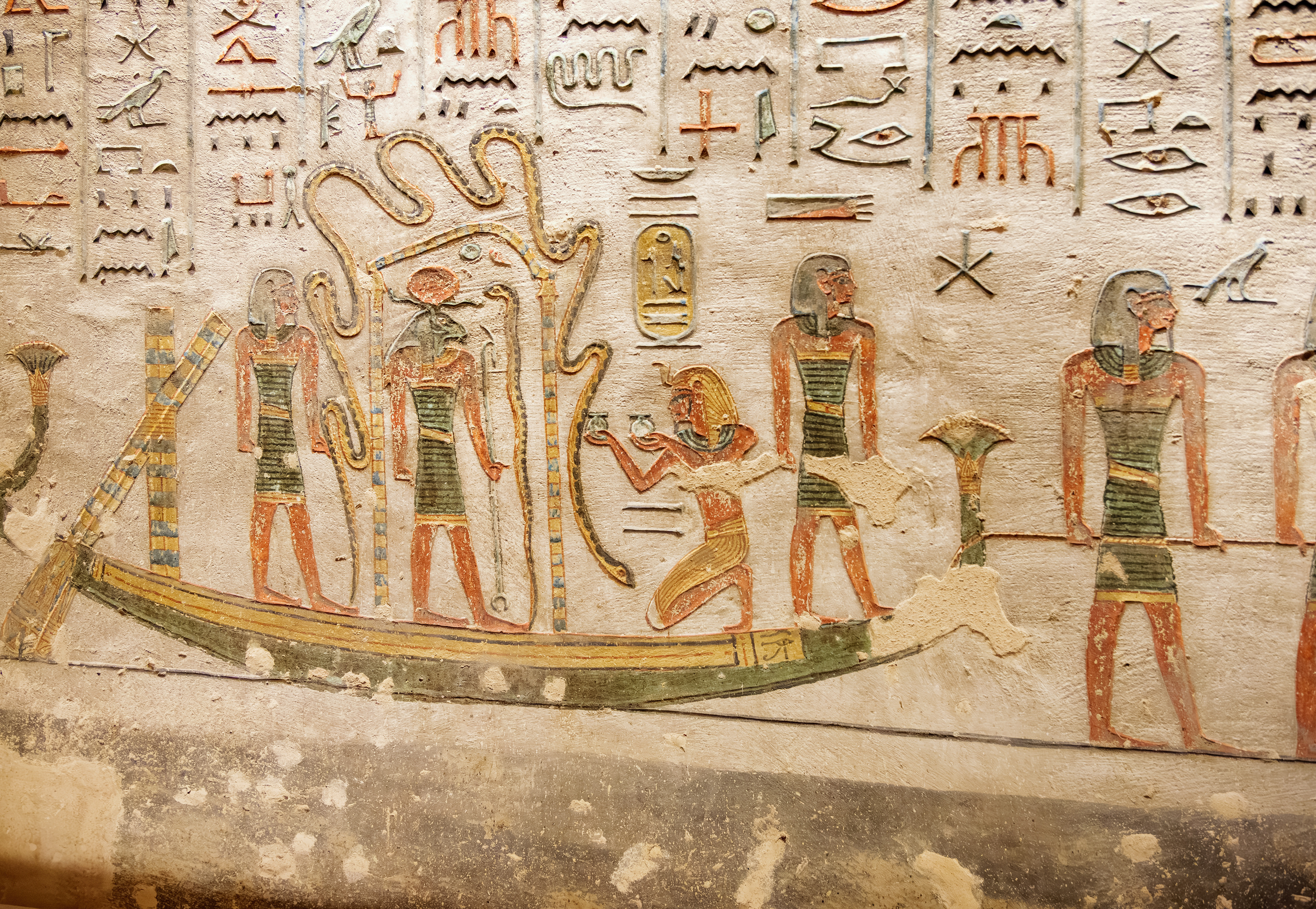 Tomb of Rameses III at Valley of the Kings