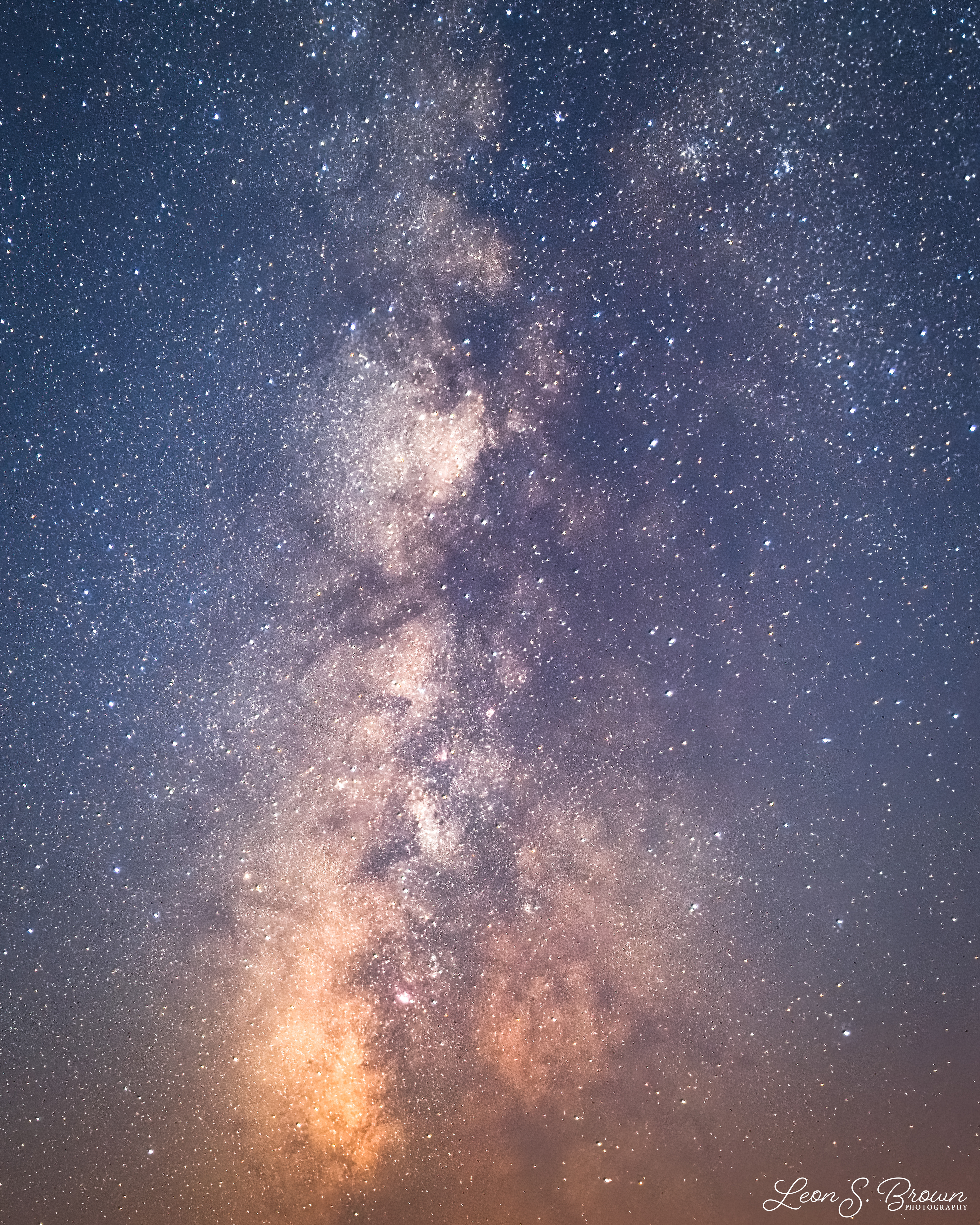 Milky Way near Estelline Texas