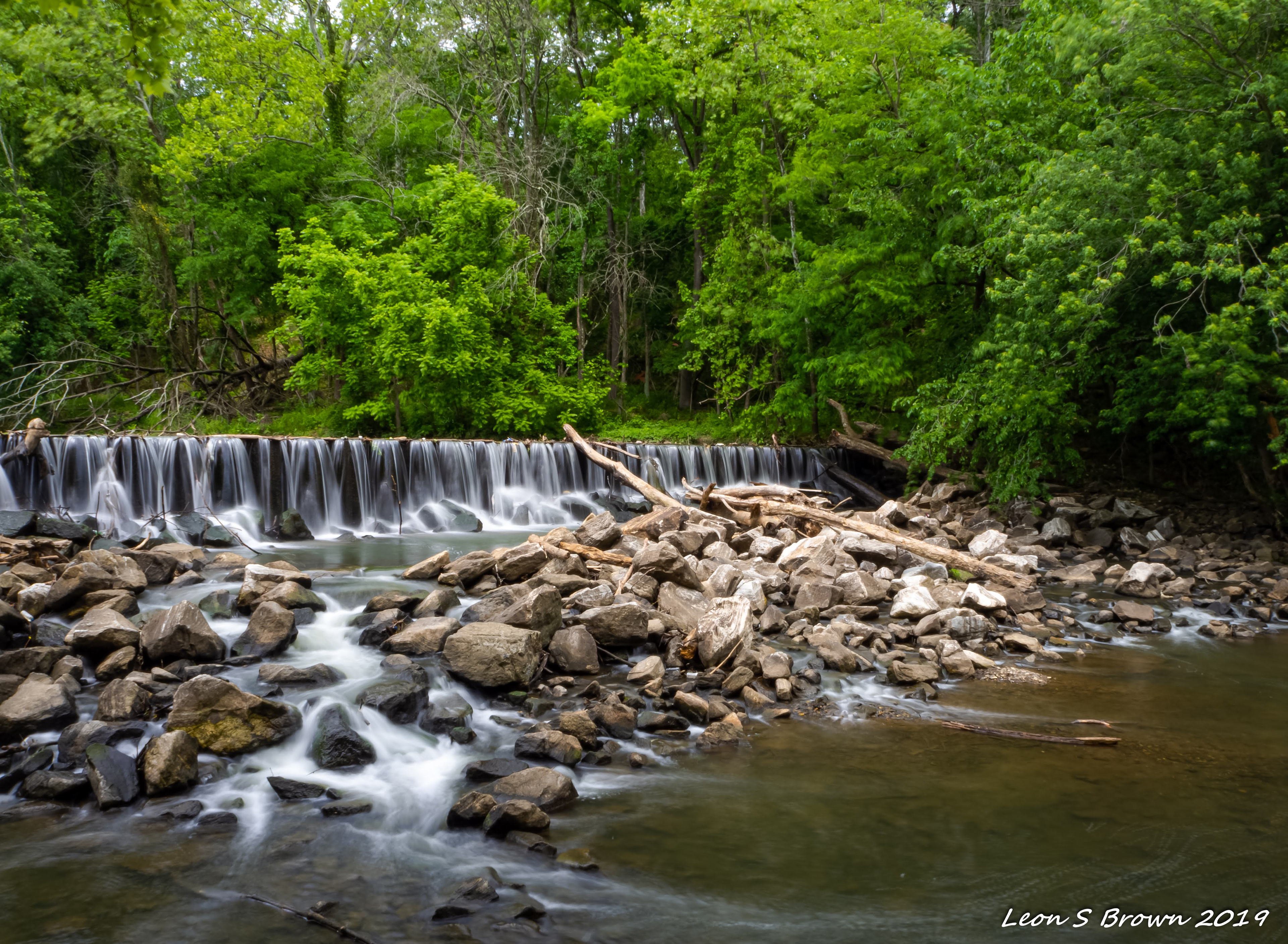 Gwynn Oak Park Waterfall in Baltimore