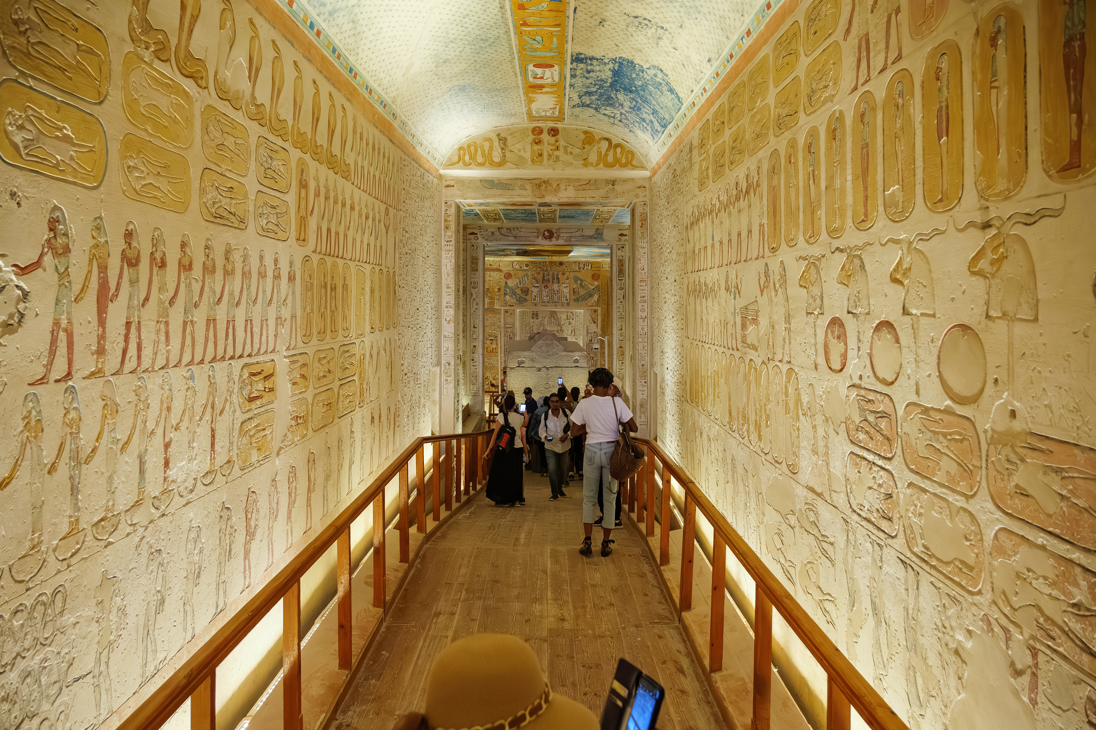 Tomb of Rameses IV at Valley of the Kings