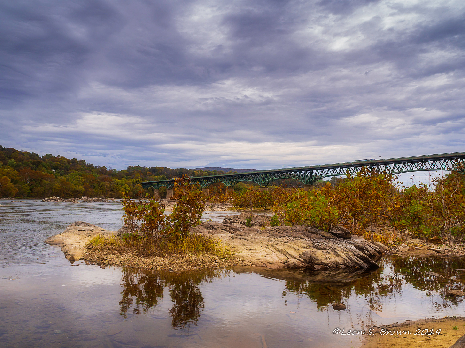 Sandy Hook Bridge near Harper's Ferry, West Virginia