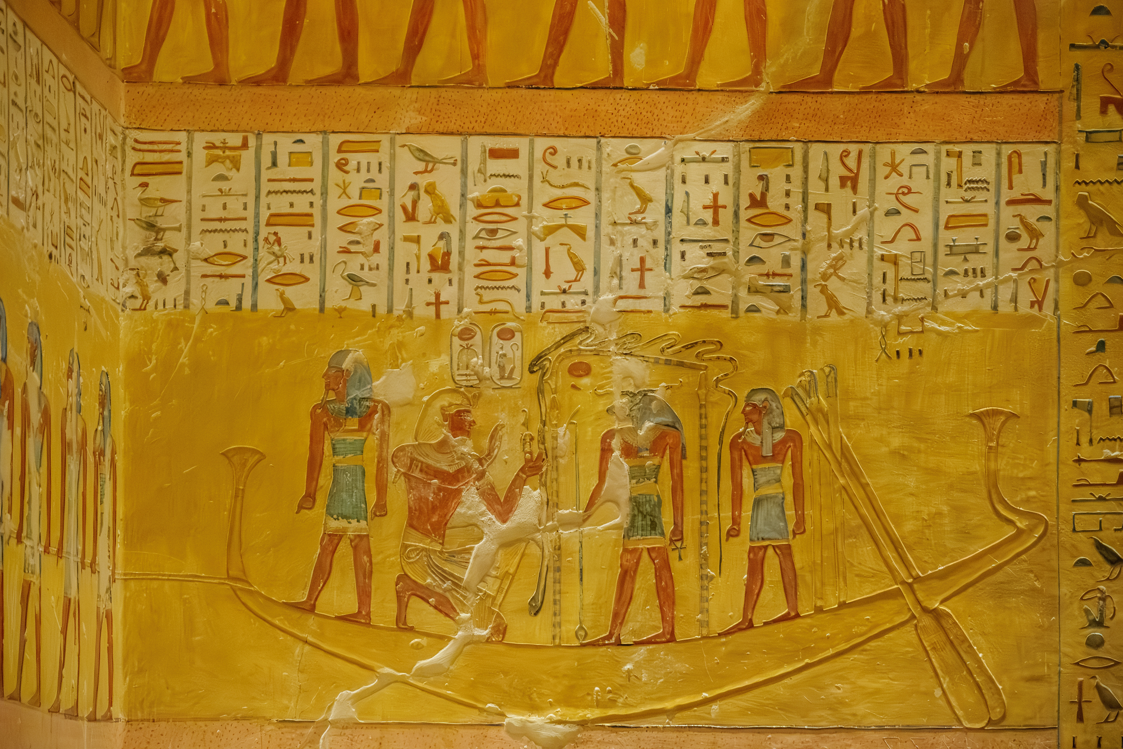 Tomb of Rameses IV at Valley of the Kings