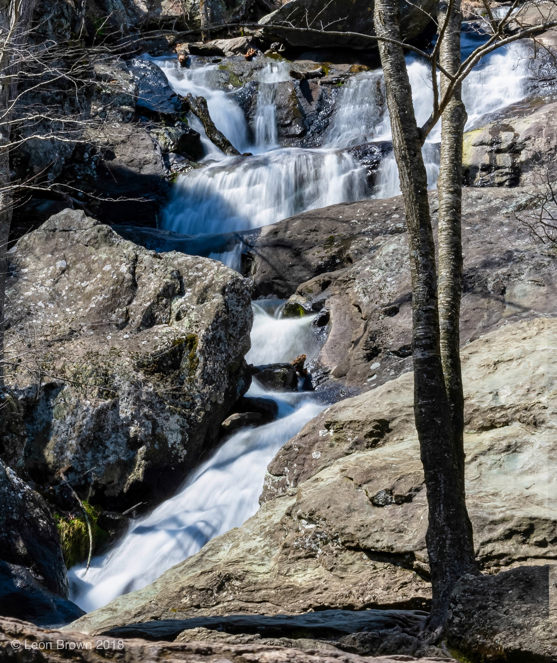 Cunningham Falls in  Cunningham Falls State Park in Thurmont, Maryland