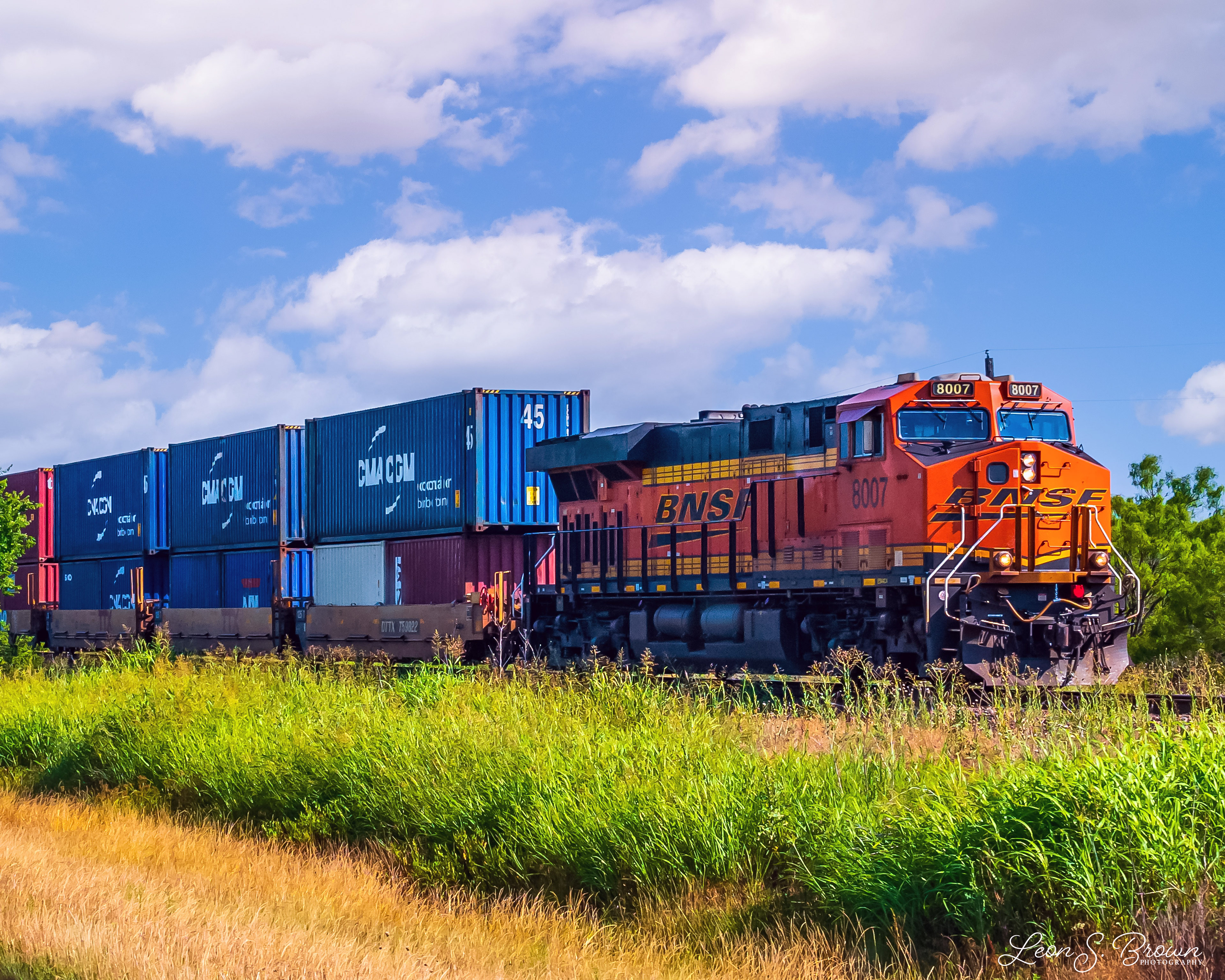 BNSF Train in Texas