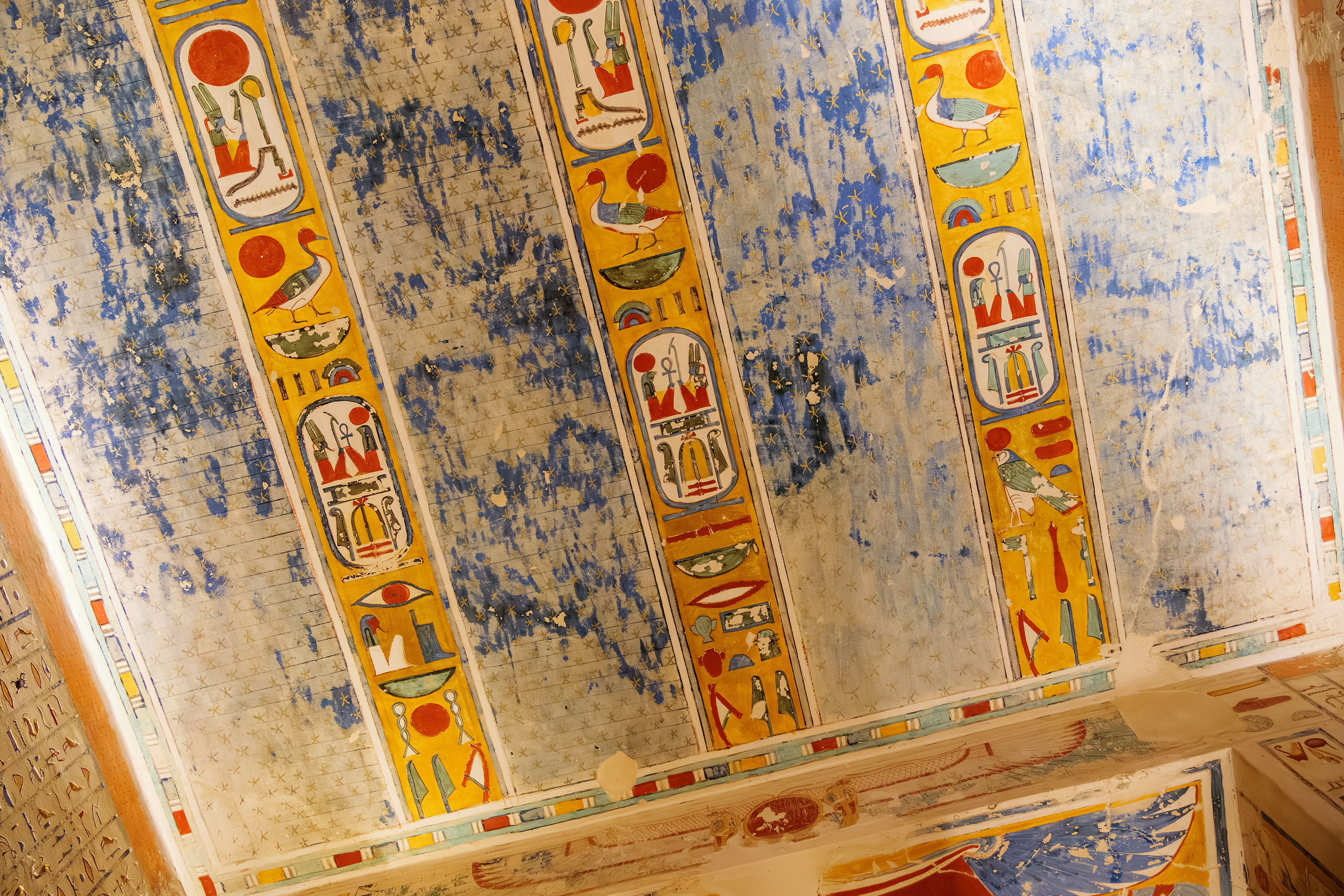 Tomb of Rameses IV at Valley of the Kings