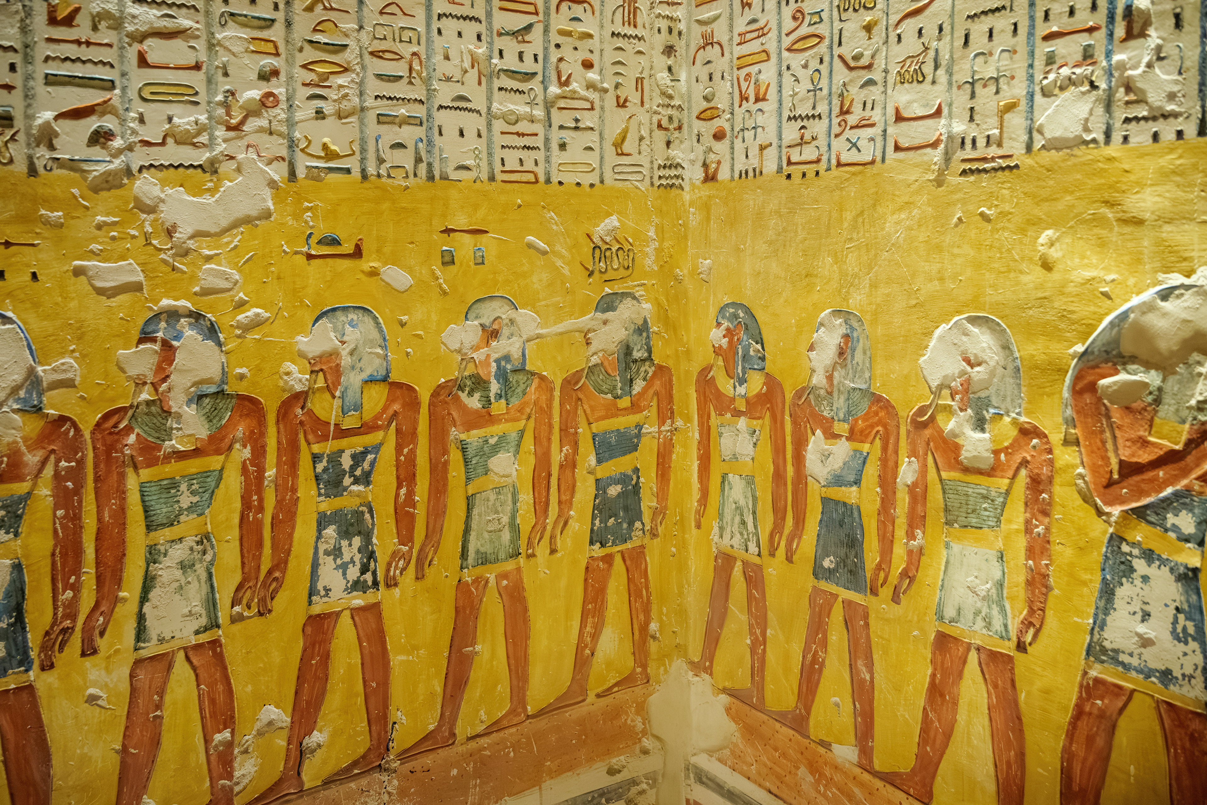 Tomb of Rameses IV at Valley of the Kings