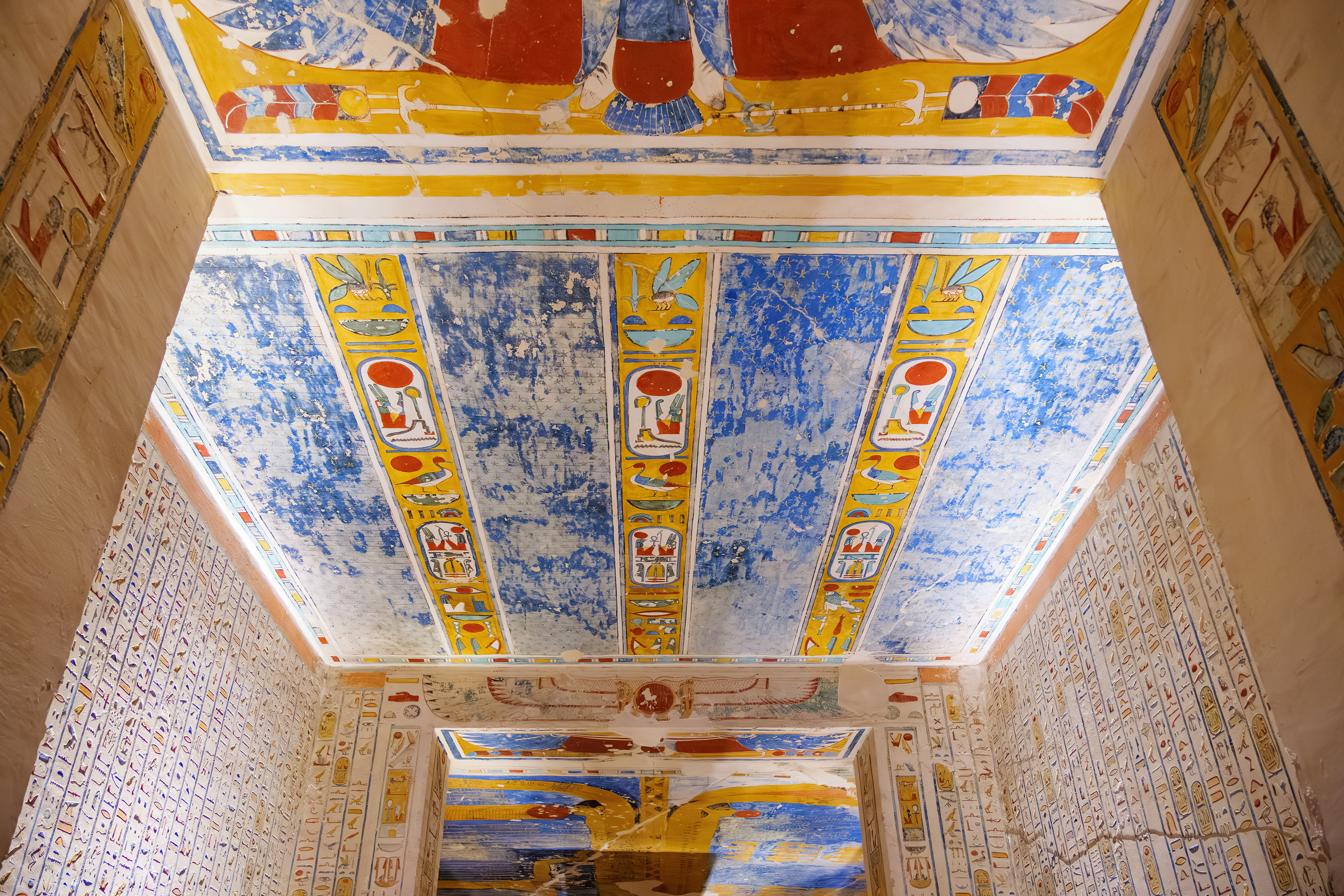 Tomb of Rameses IV at Valley of the Kings