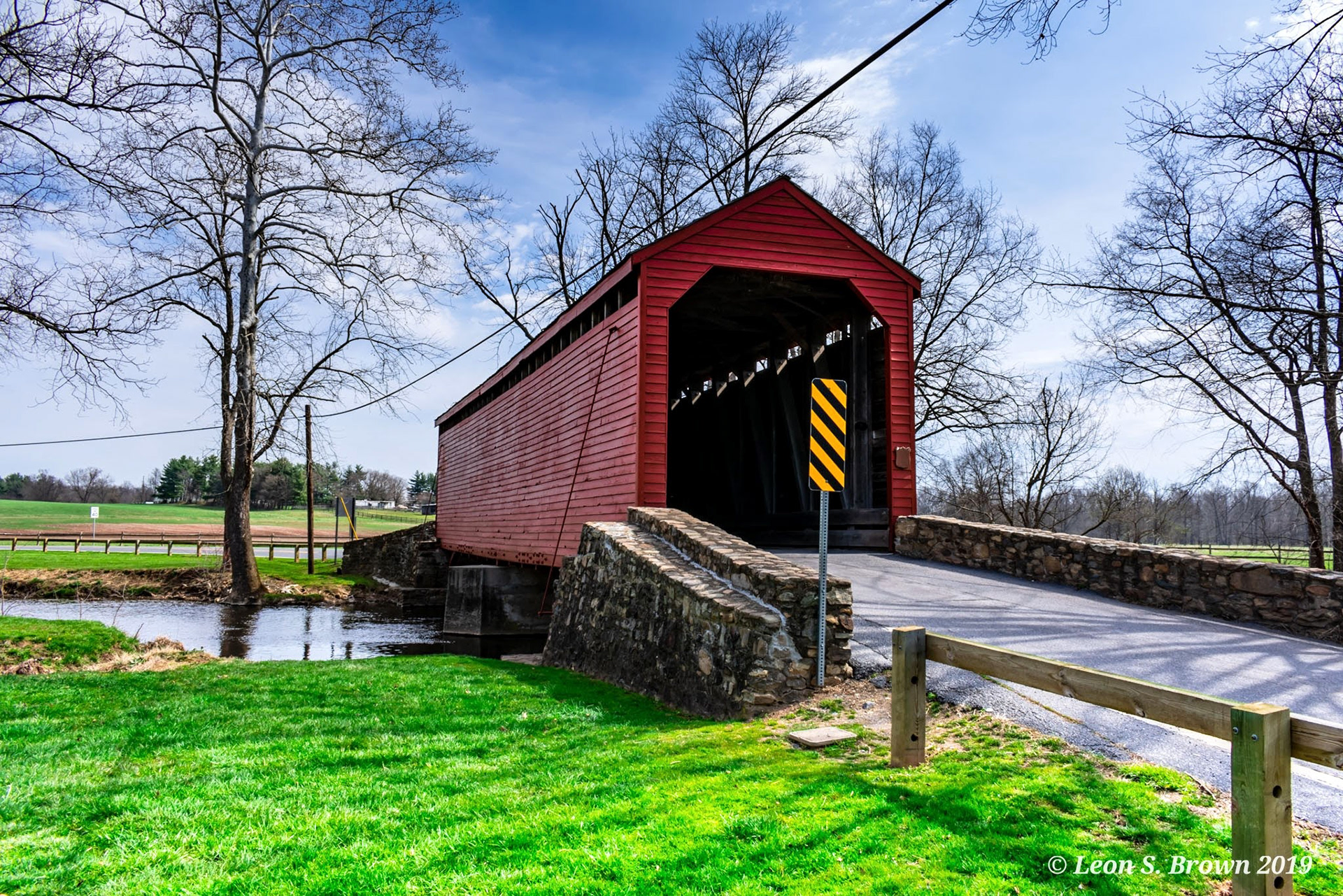 Loys Station Covered Bridge in Thurmont, Maryland