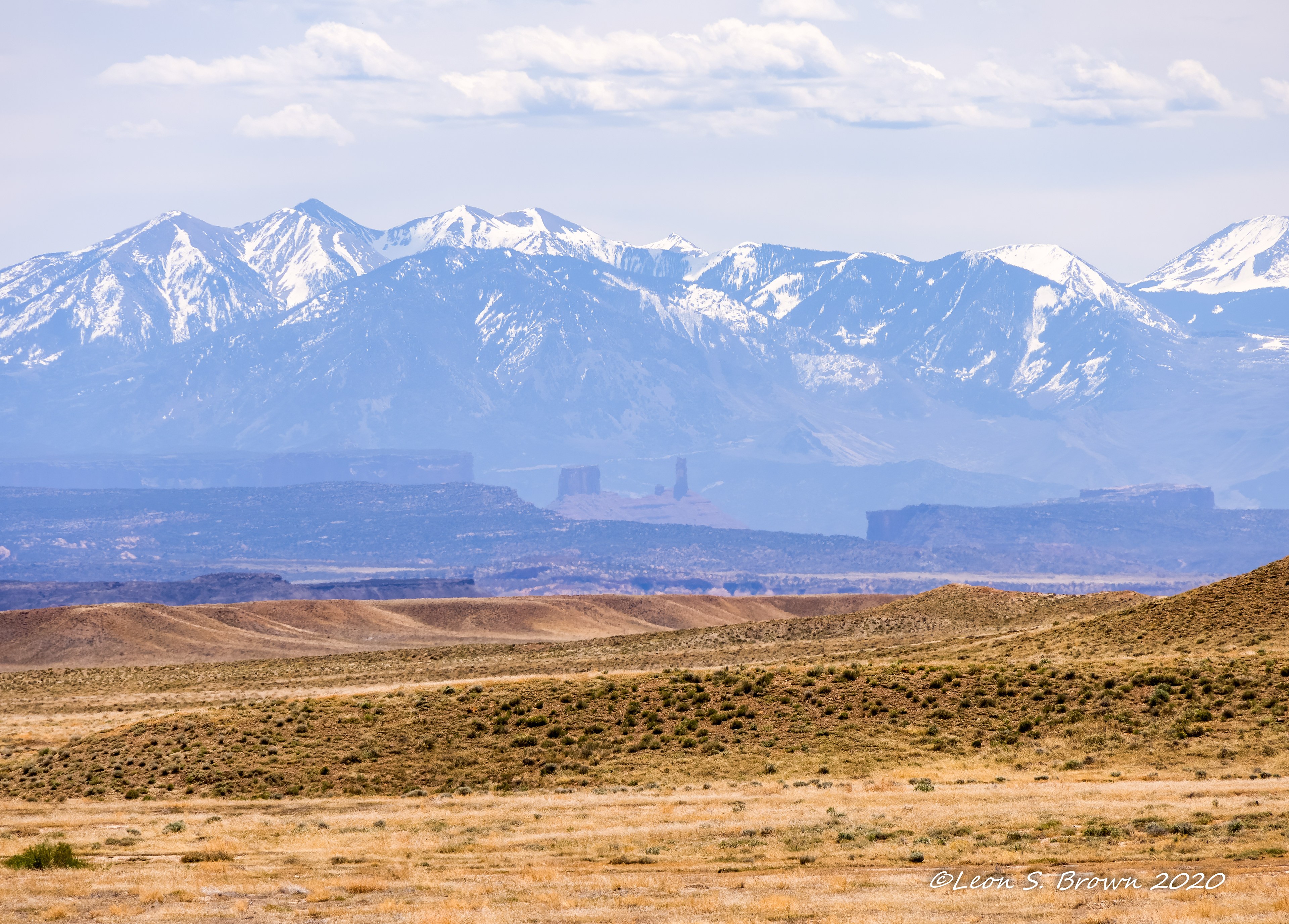 Mt Waas and Arches National Park
