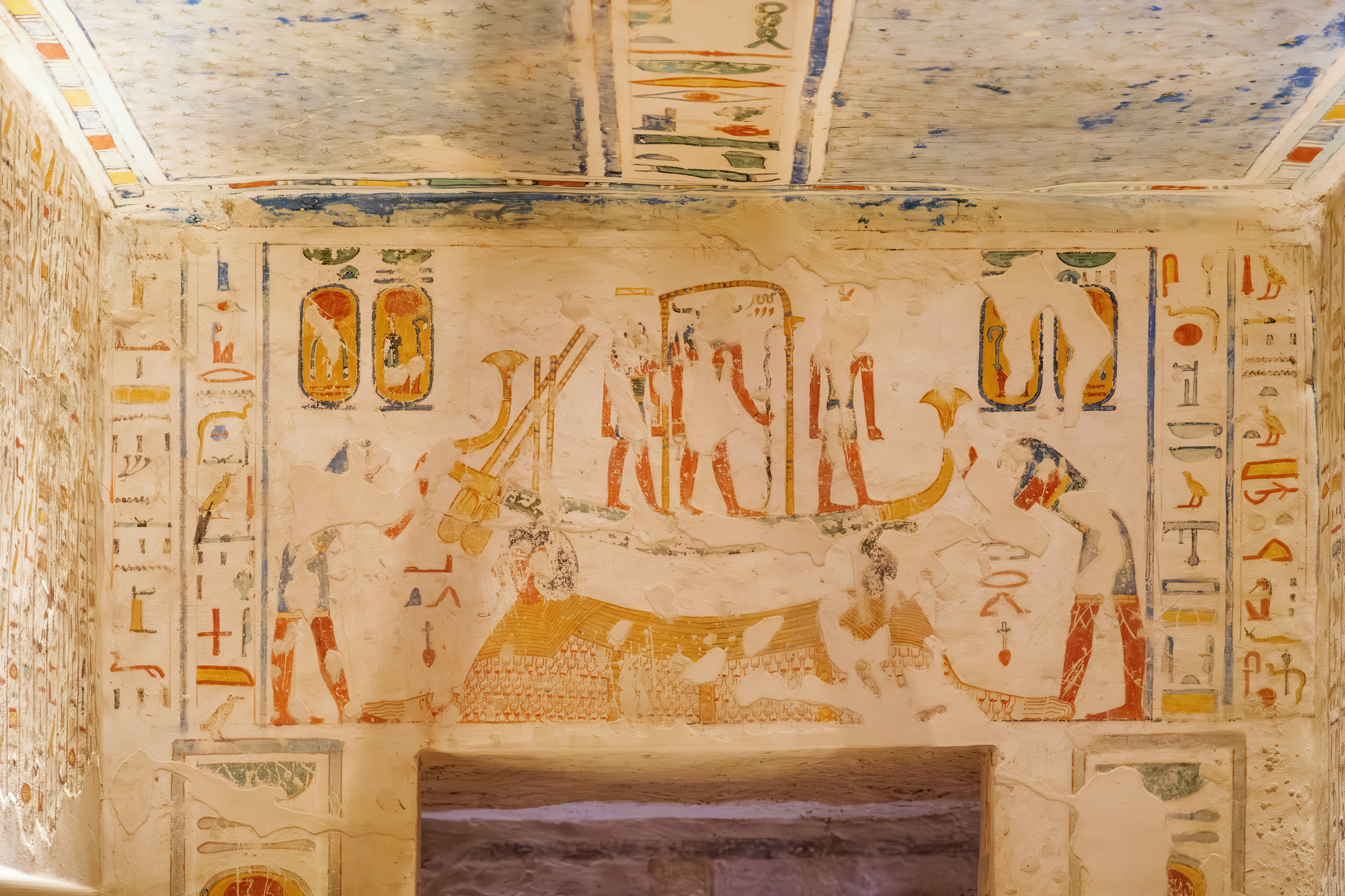 Tomb of Rameses IV at Valley of the Kings