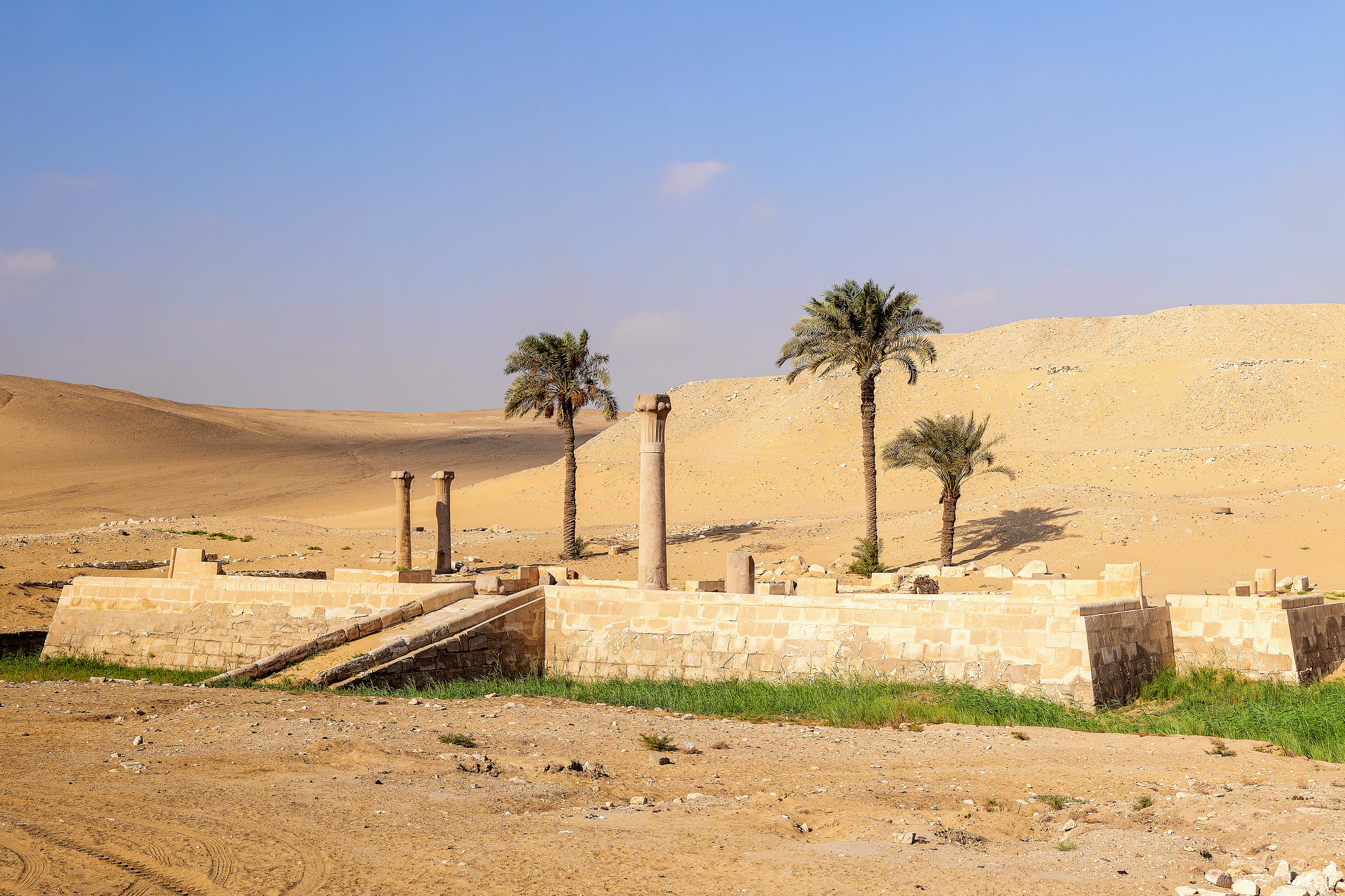 Ruins of King Unas Valley Temple
