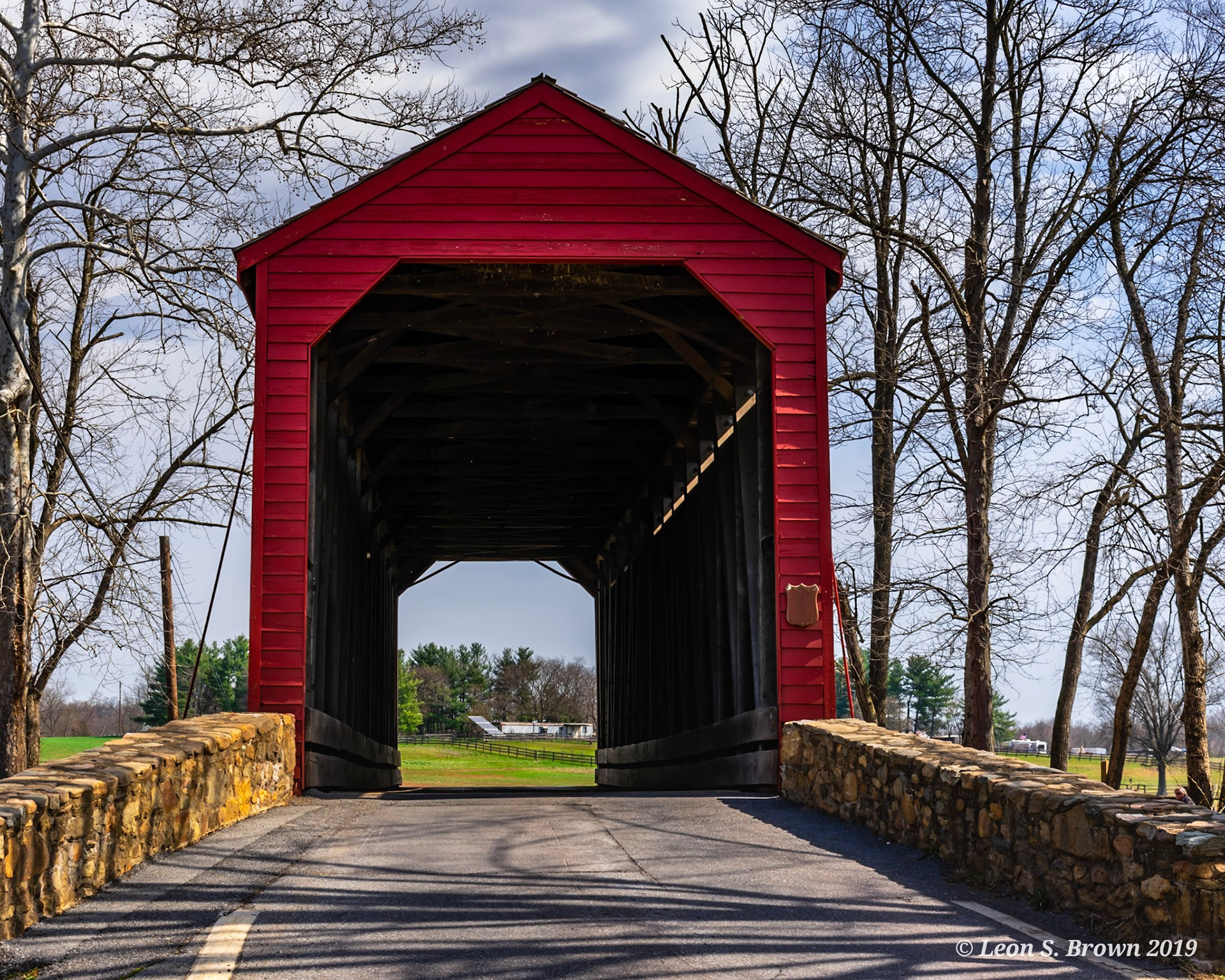 Loys Station Covered Bridge in Thurmont, Maryland