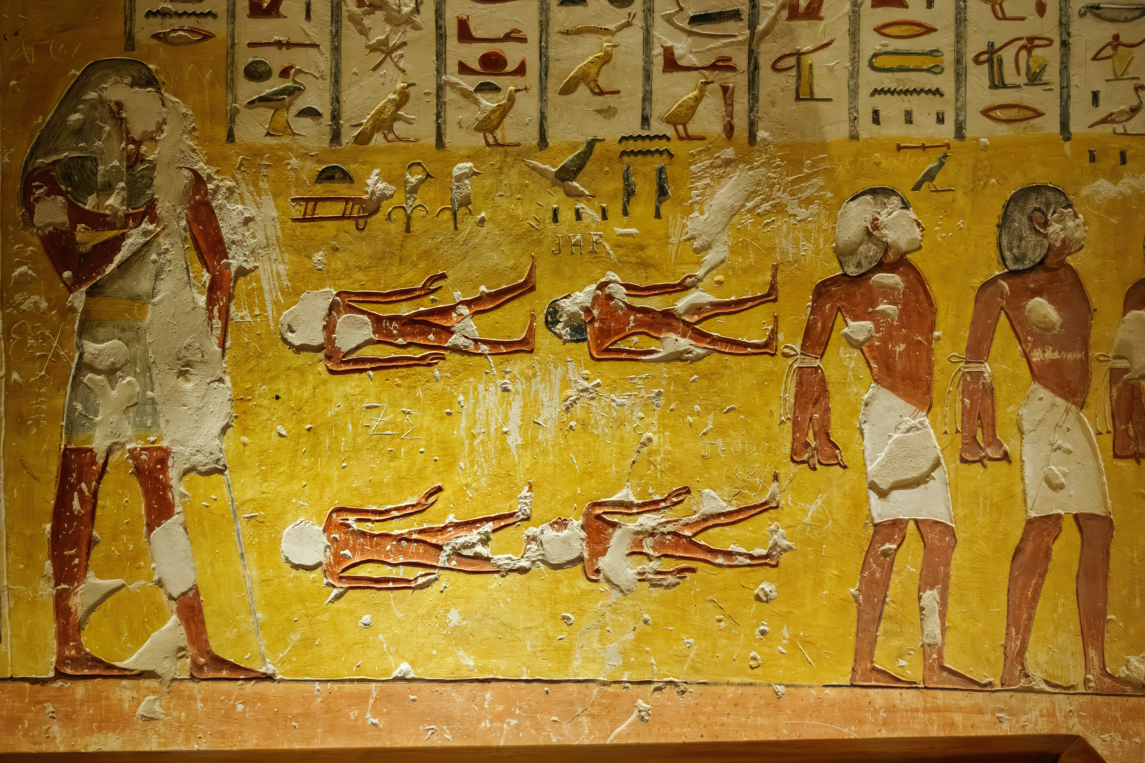 Tomb of Rameses IV at Valley of the Kings