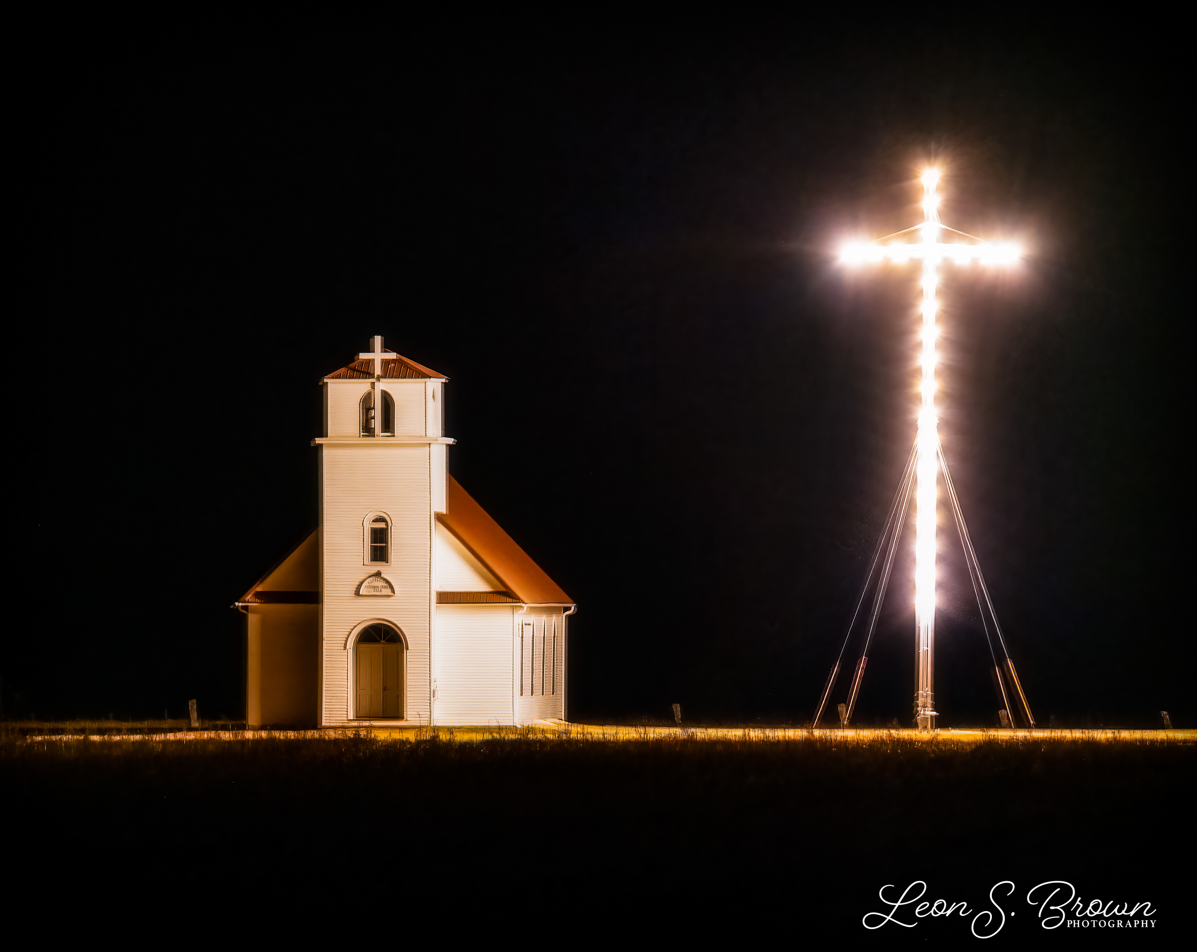 Excelsior Church in Wilson, Kansas