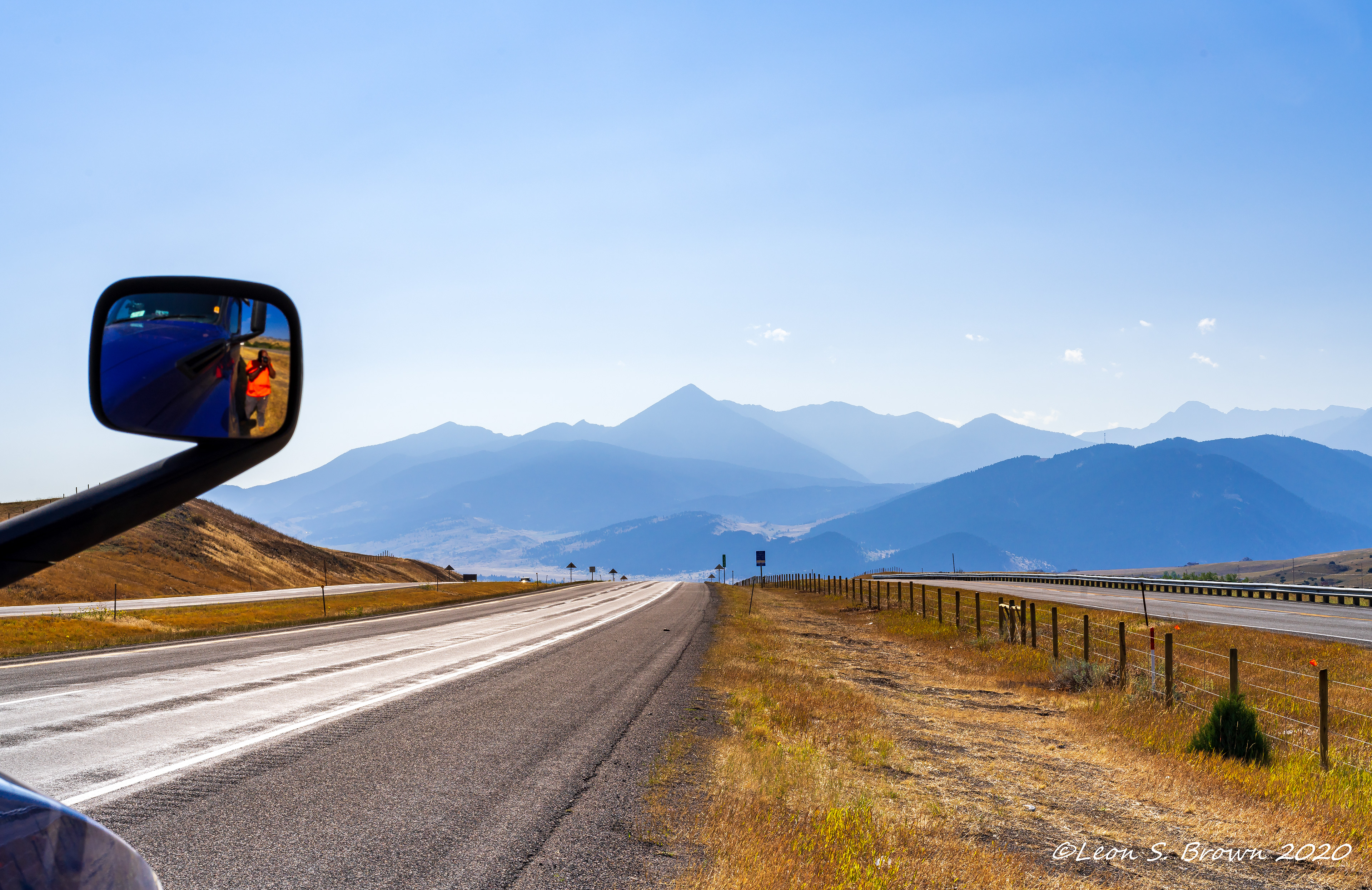 Absaroka Mountain Range in Montana 