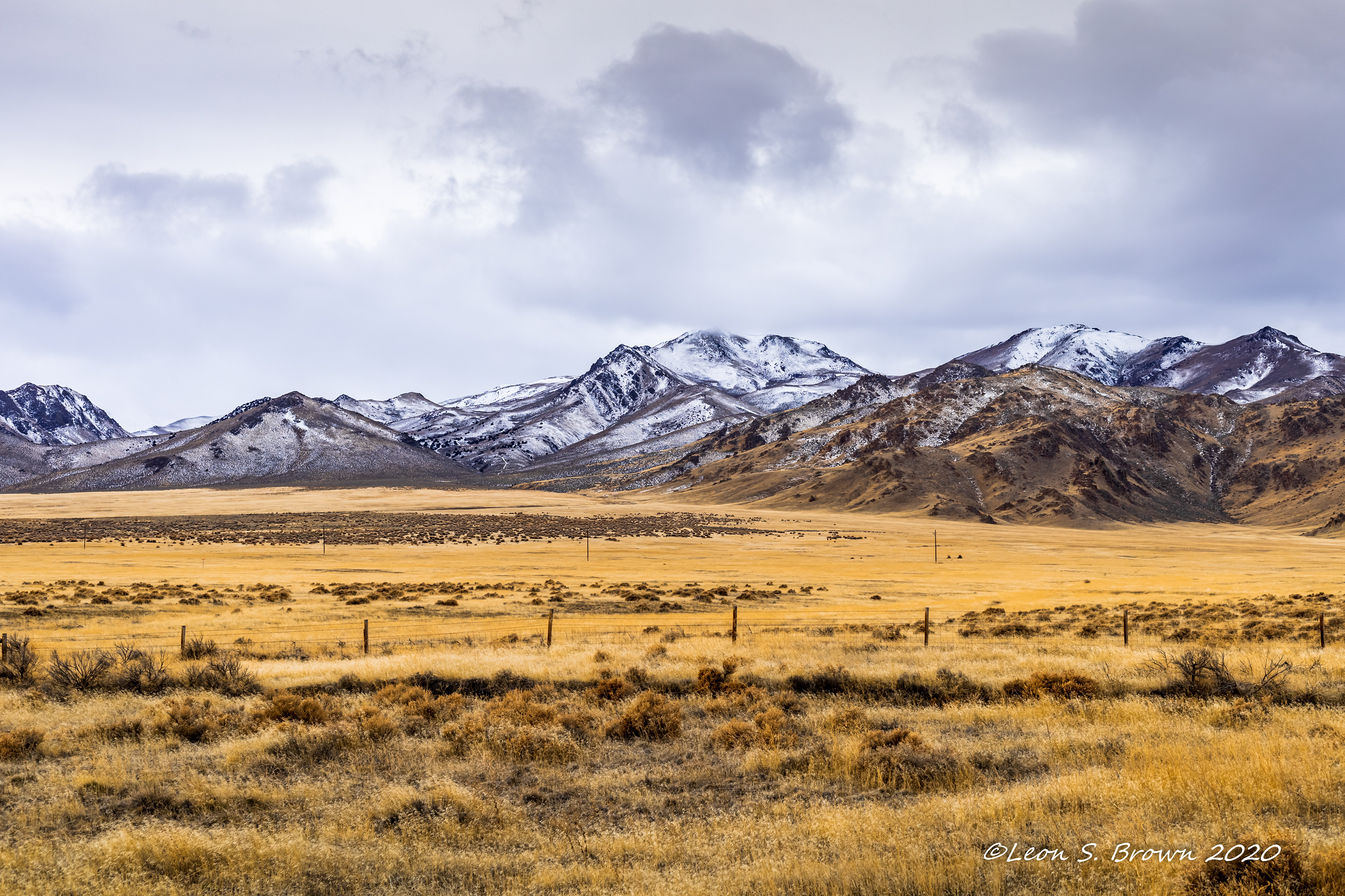 A section of The Humboldt Mountain Range