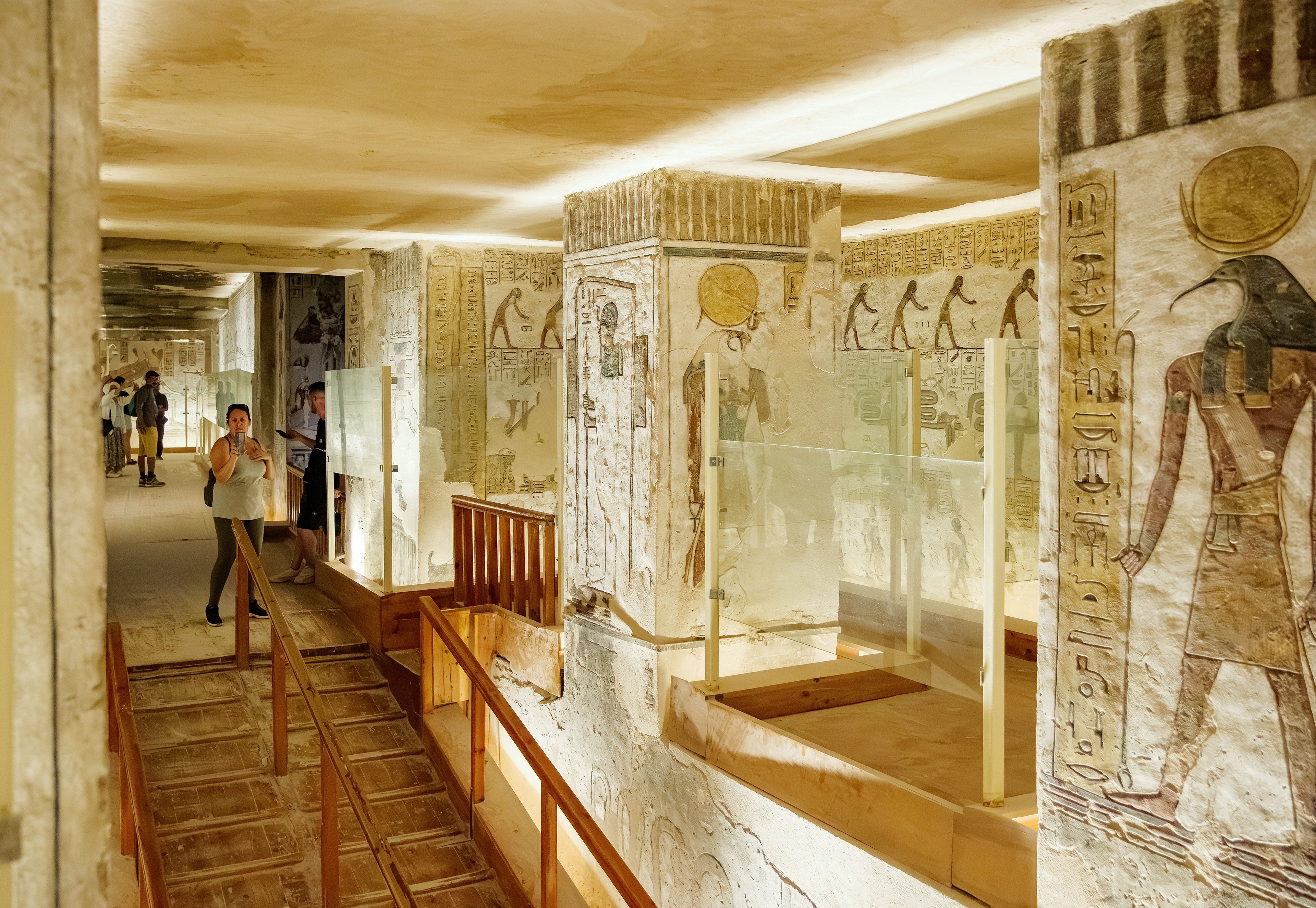 Tomb of Rameses III at Valley of the Kings