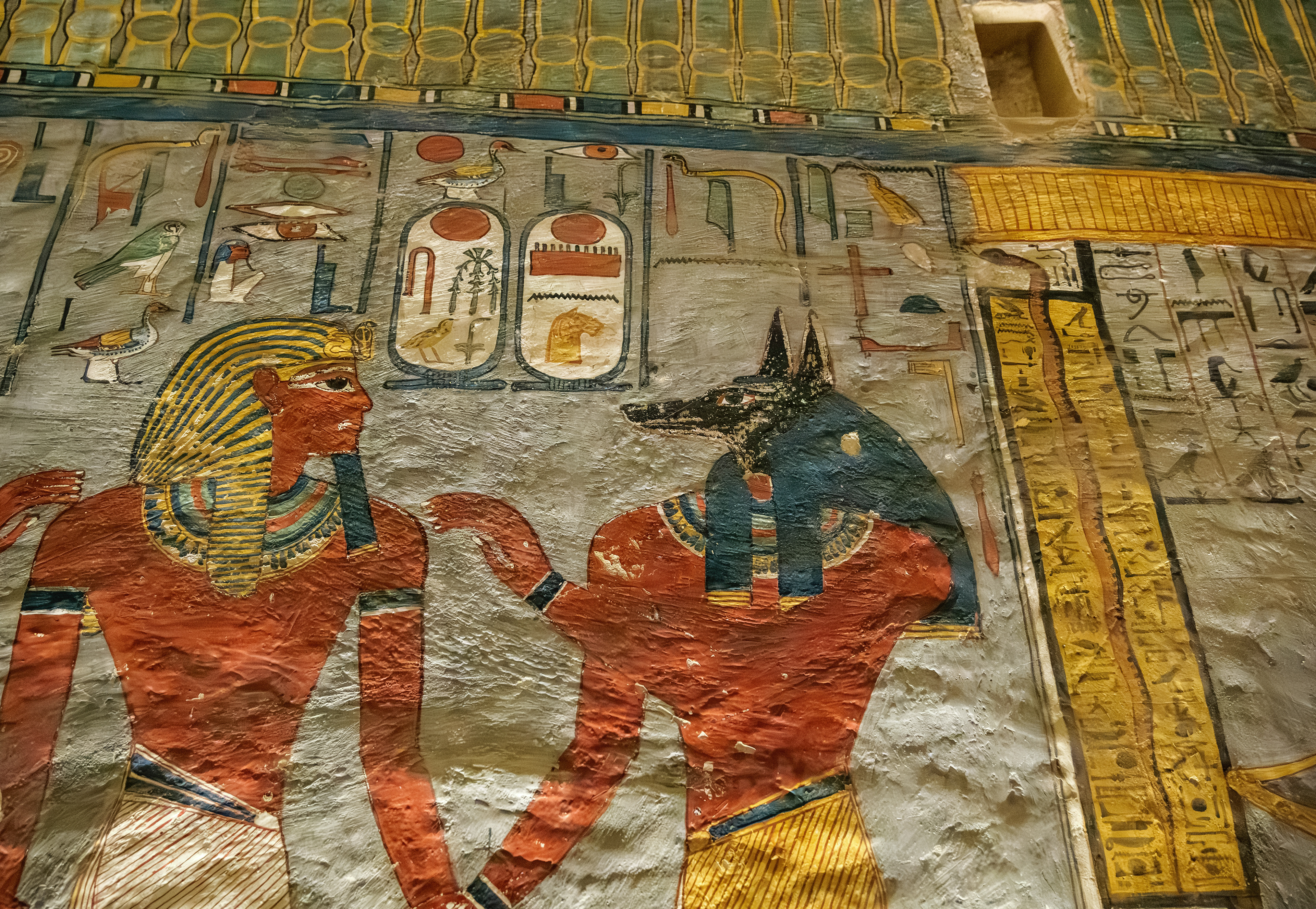 Tomb of Rameses I at Valley of the Kings