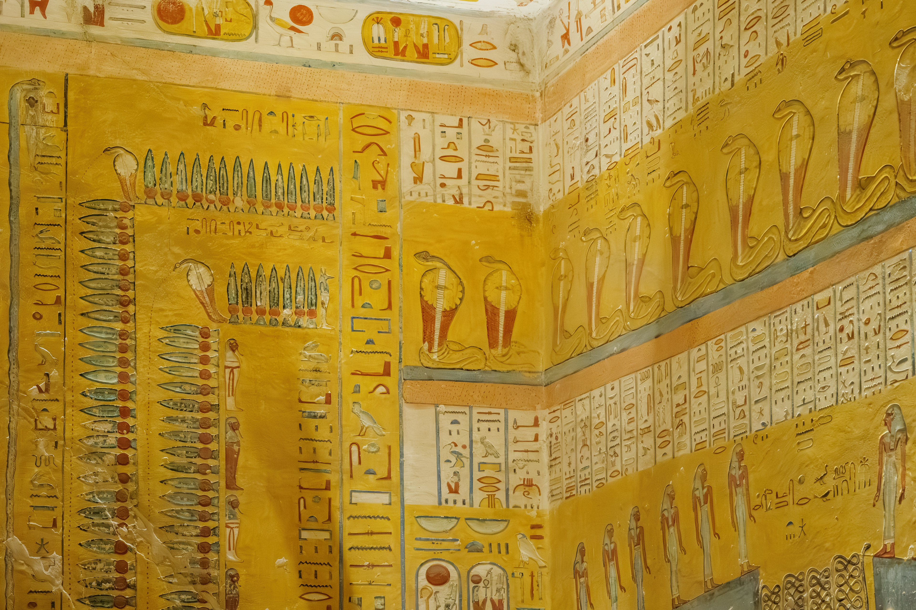 Tomb of Rameses IV at Valley of the Kings