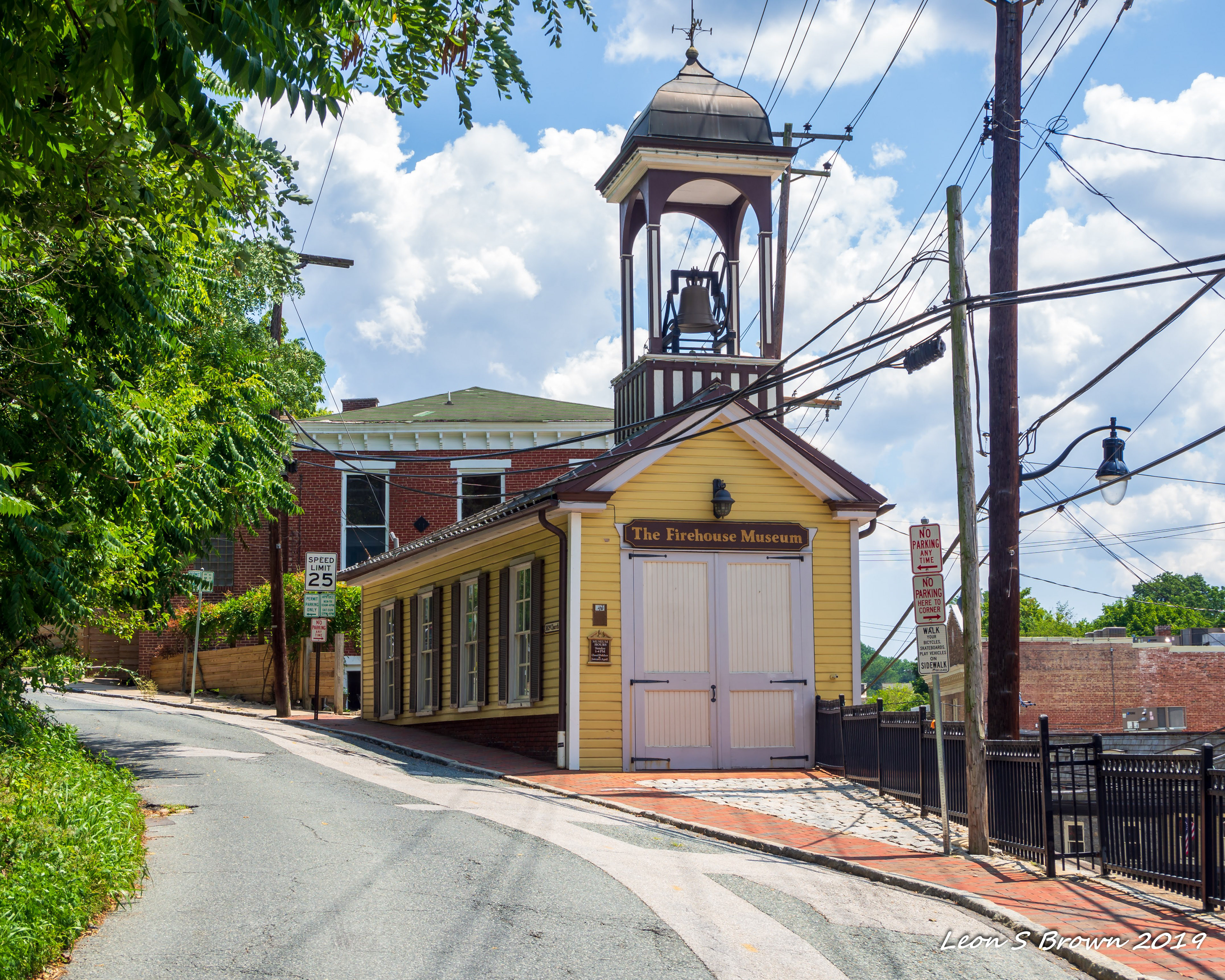The Firehouse Museum in Ellicott City, Maryland