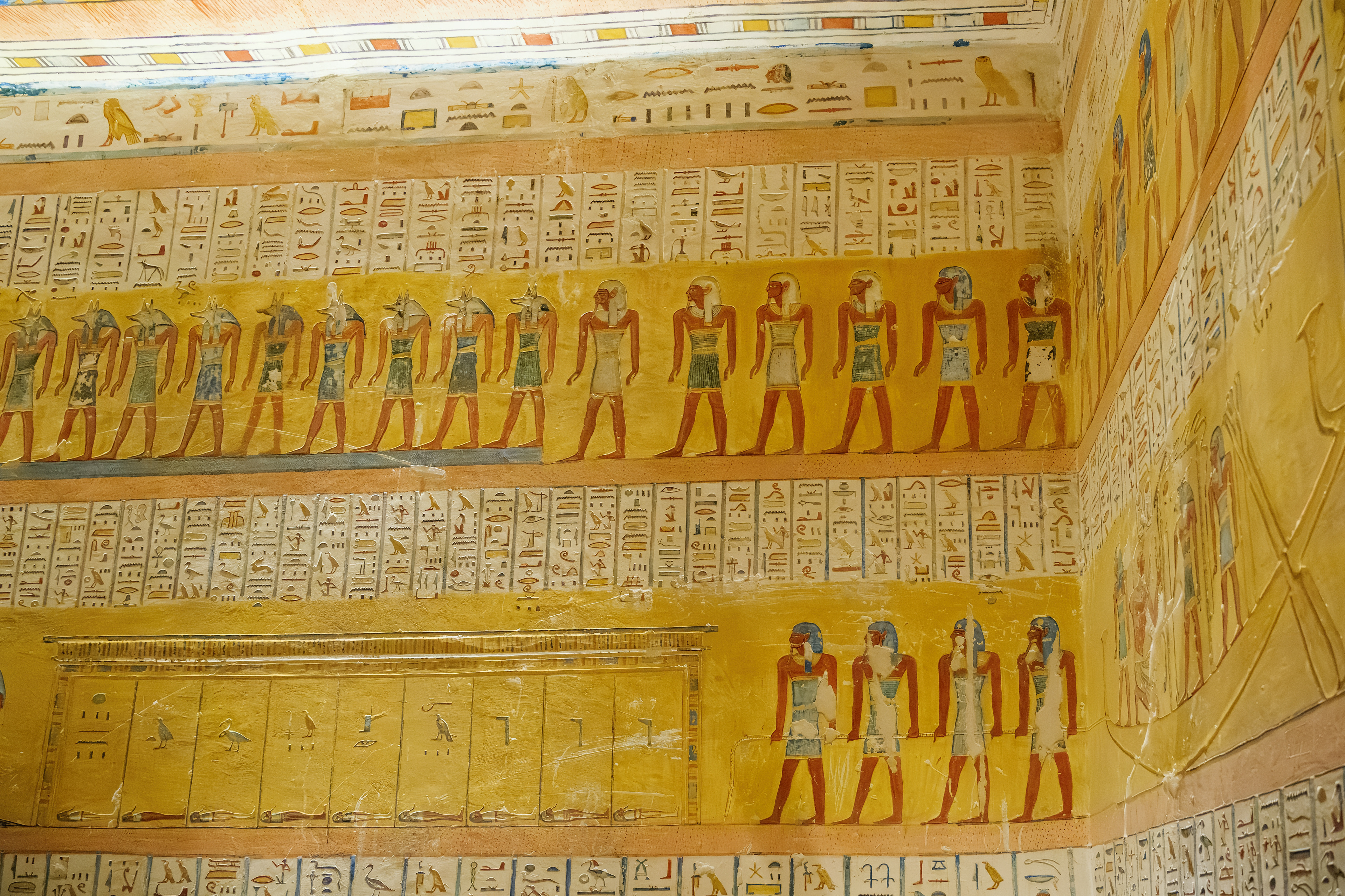 Tomb of Rameses IV at Valley of the Kings