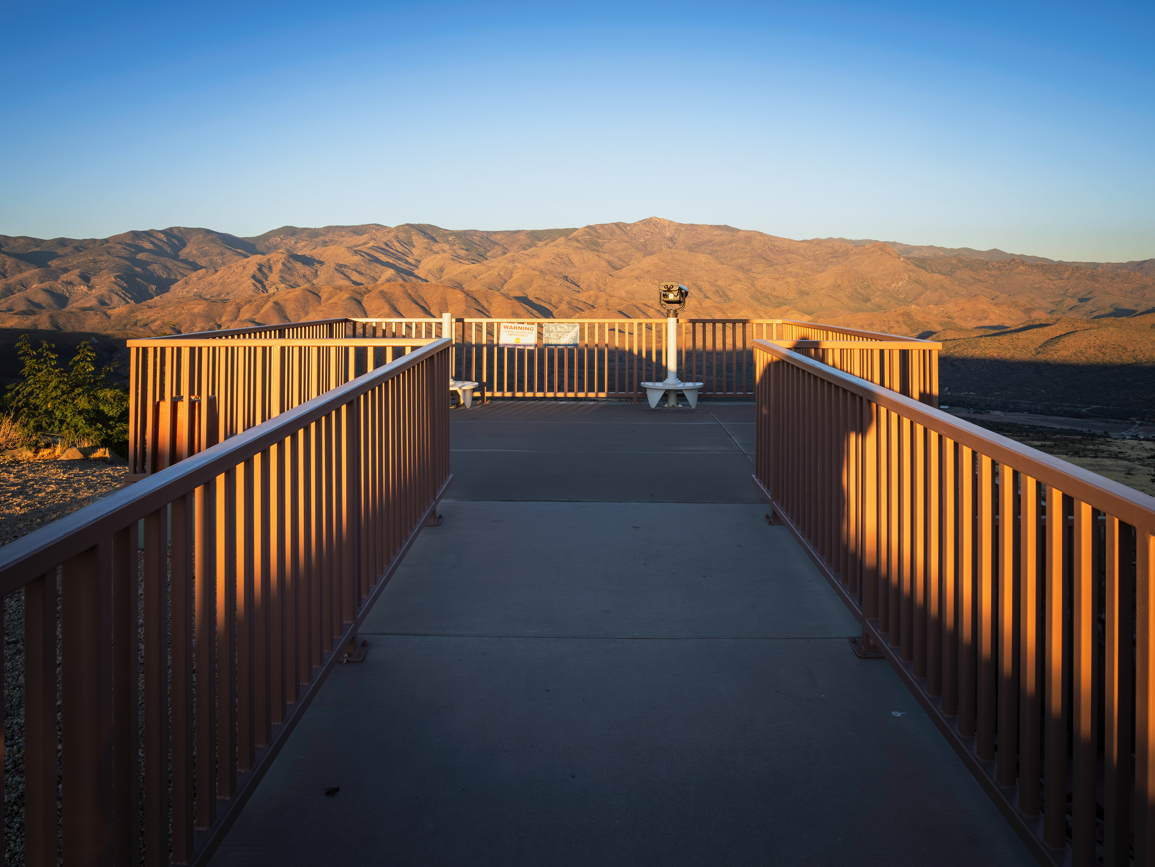 Sunset Point In Black Canyon, Arizona