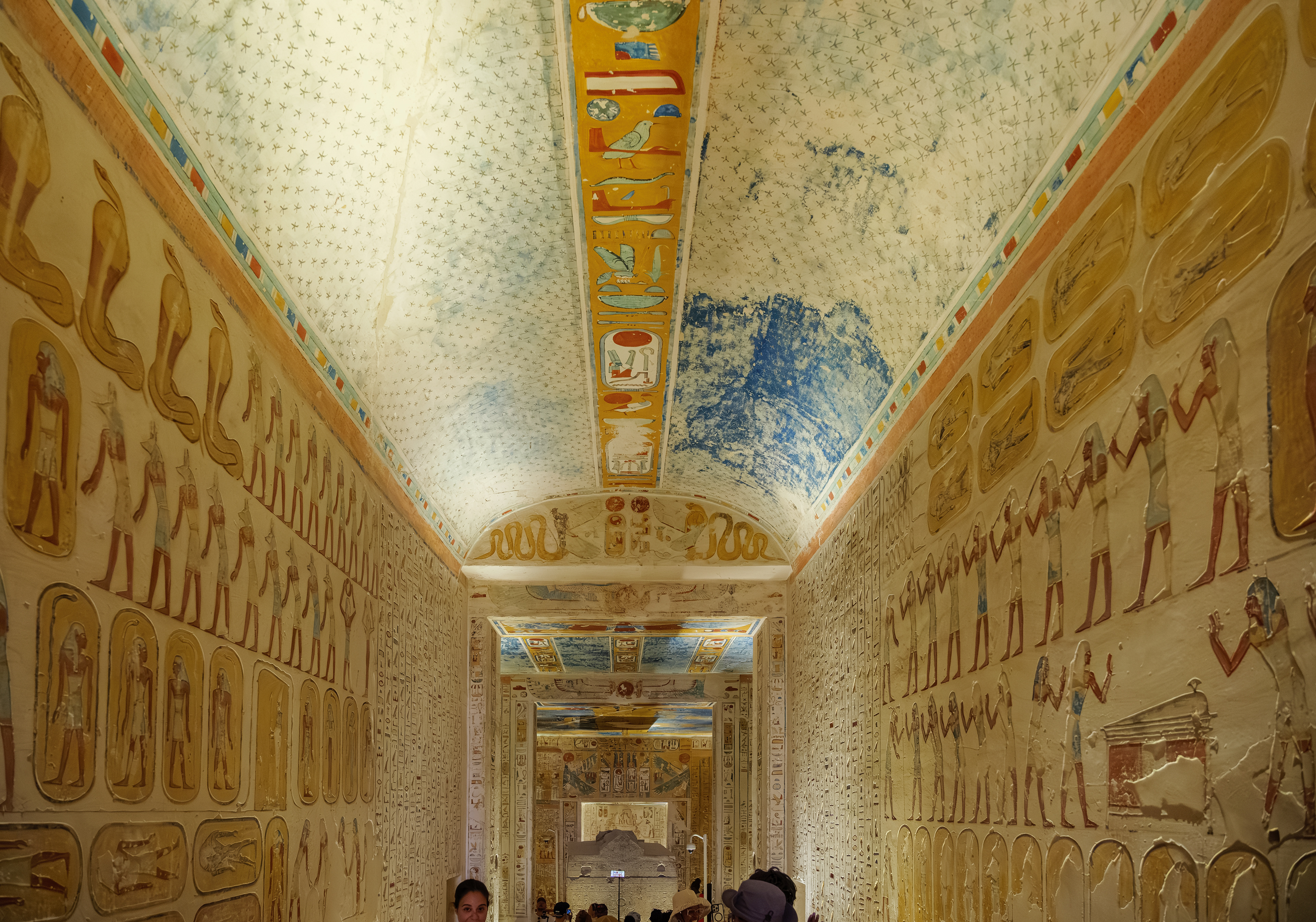 Tomb of Rameses IV at Valley of the Kings