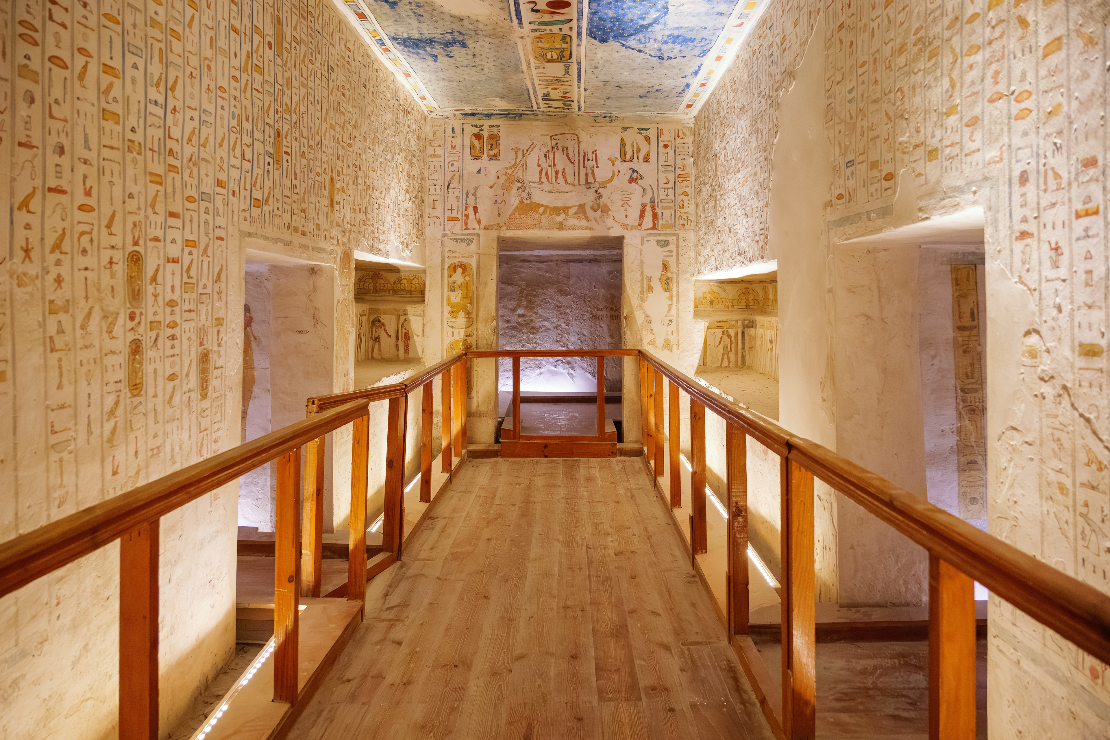 Tomb of Rameses IV at Valley of the Kings