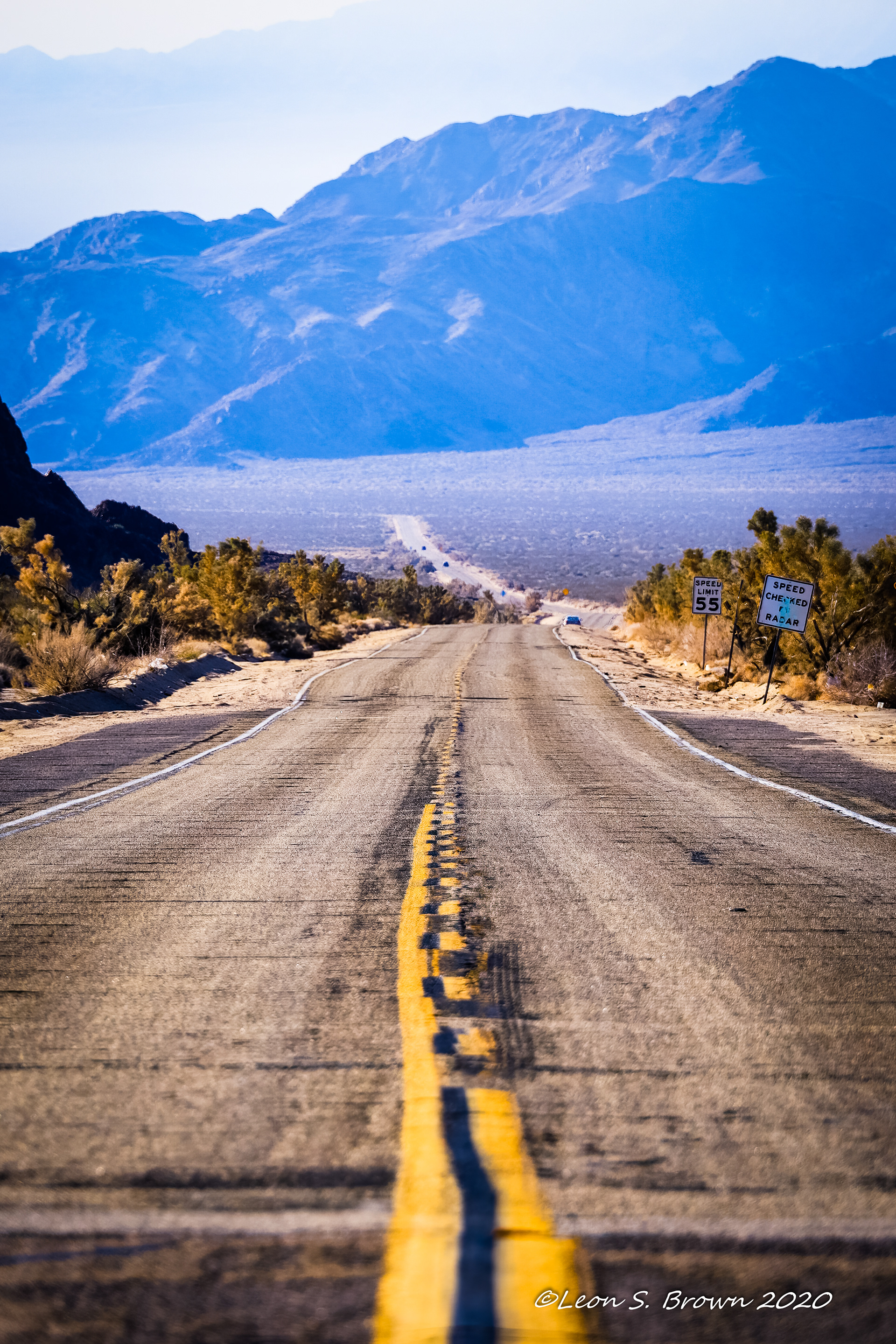 California Desert Road