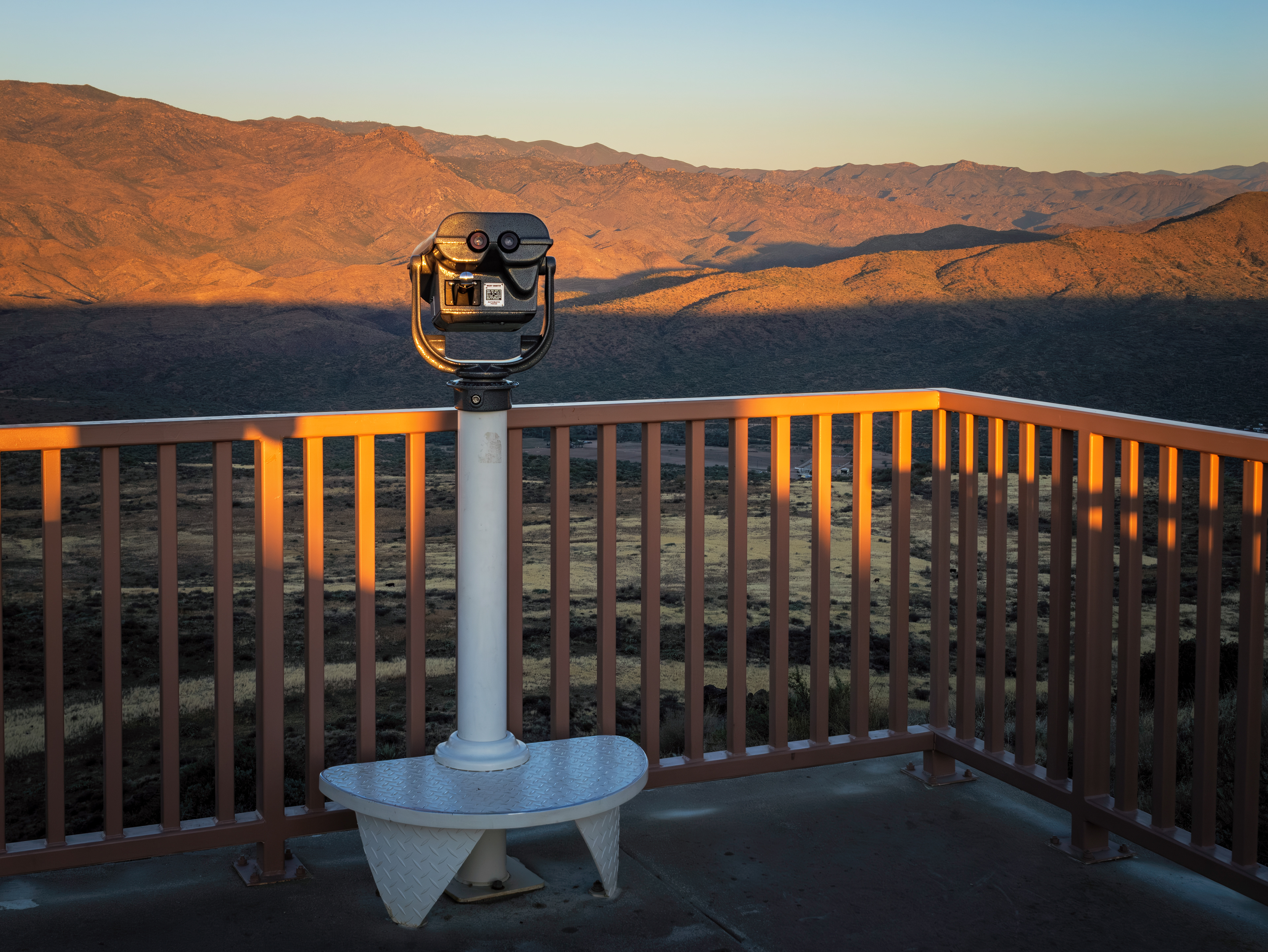 Sunset Point In Black Canyon, Arizona