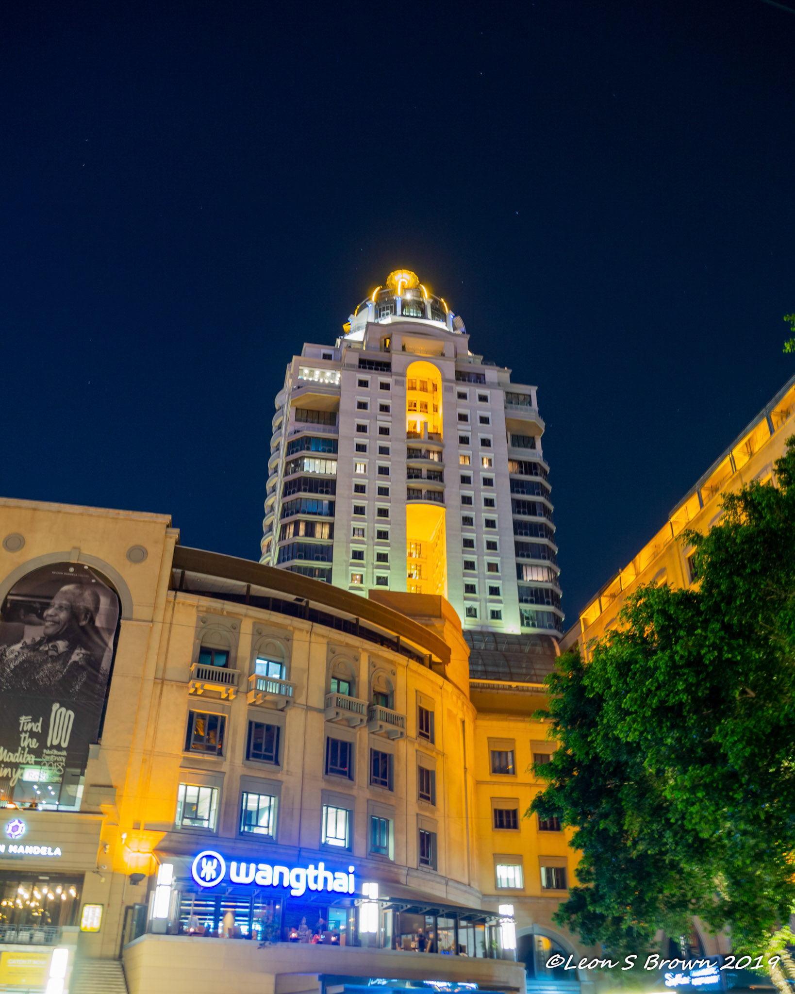 Sandton City section of Johannesburg