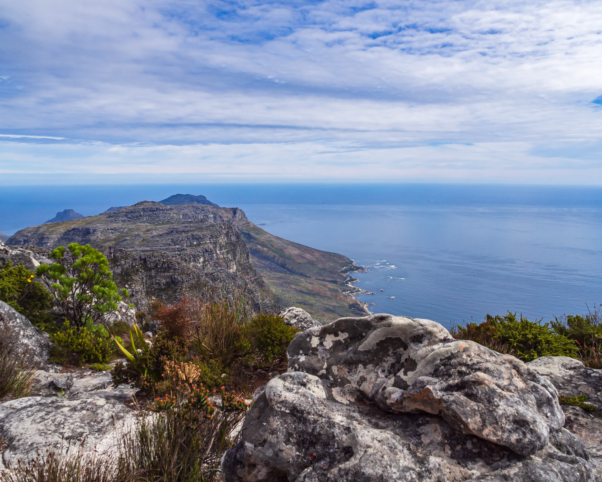 Cape Town Coastline from Table Mountain